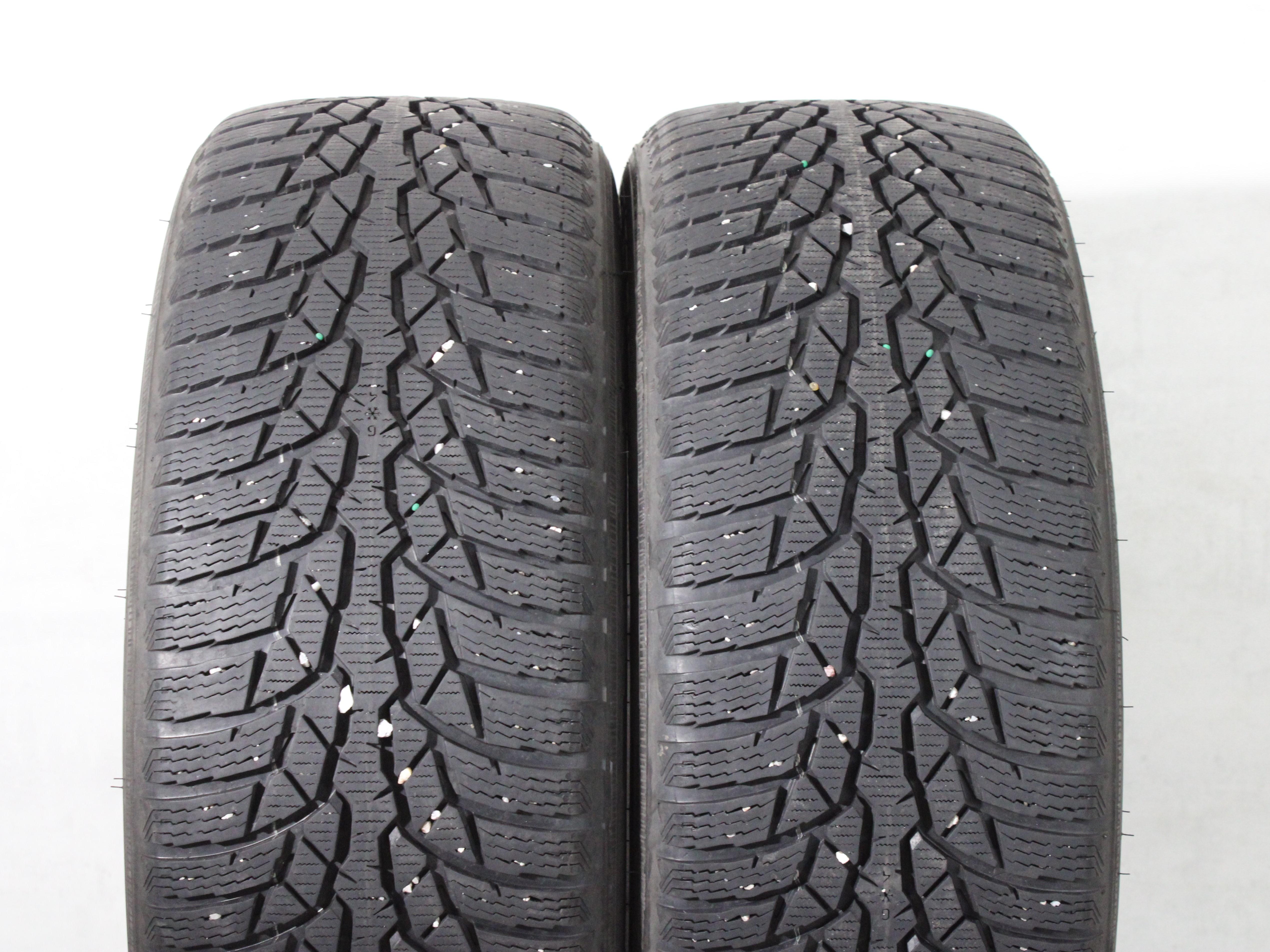 2 x 225/55R17 97H Winterreifen Nokian WR D4 6,5-7mm 2018