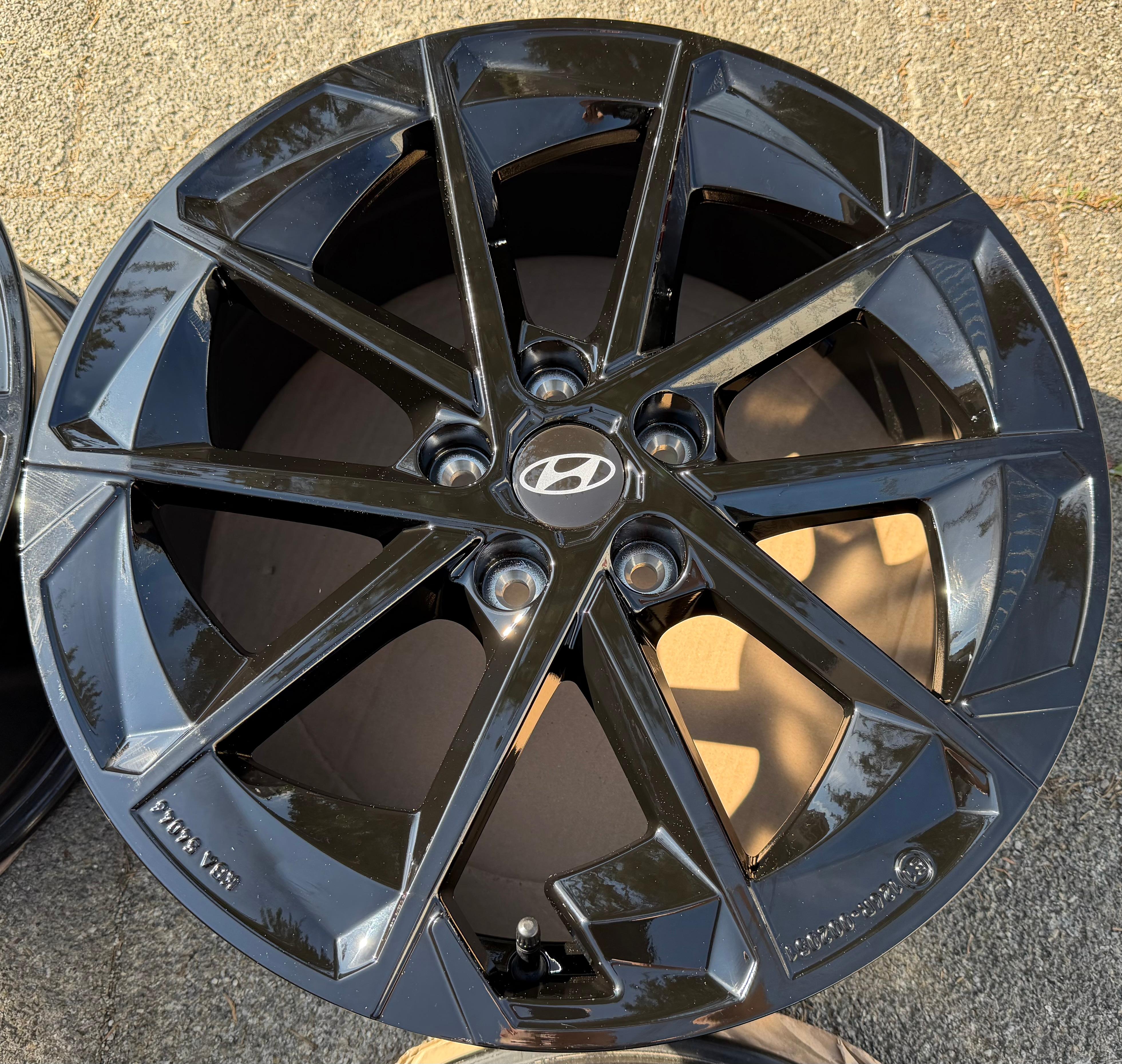 4 CERCHI IN LEGA DA 19" ORIGINALI PER HYUNDAI IONIQ 5, I30, SANTA FE, KONA E TUCSON 7,5x19 ET49,5 RDKS
