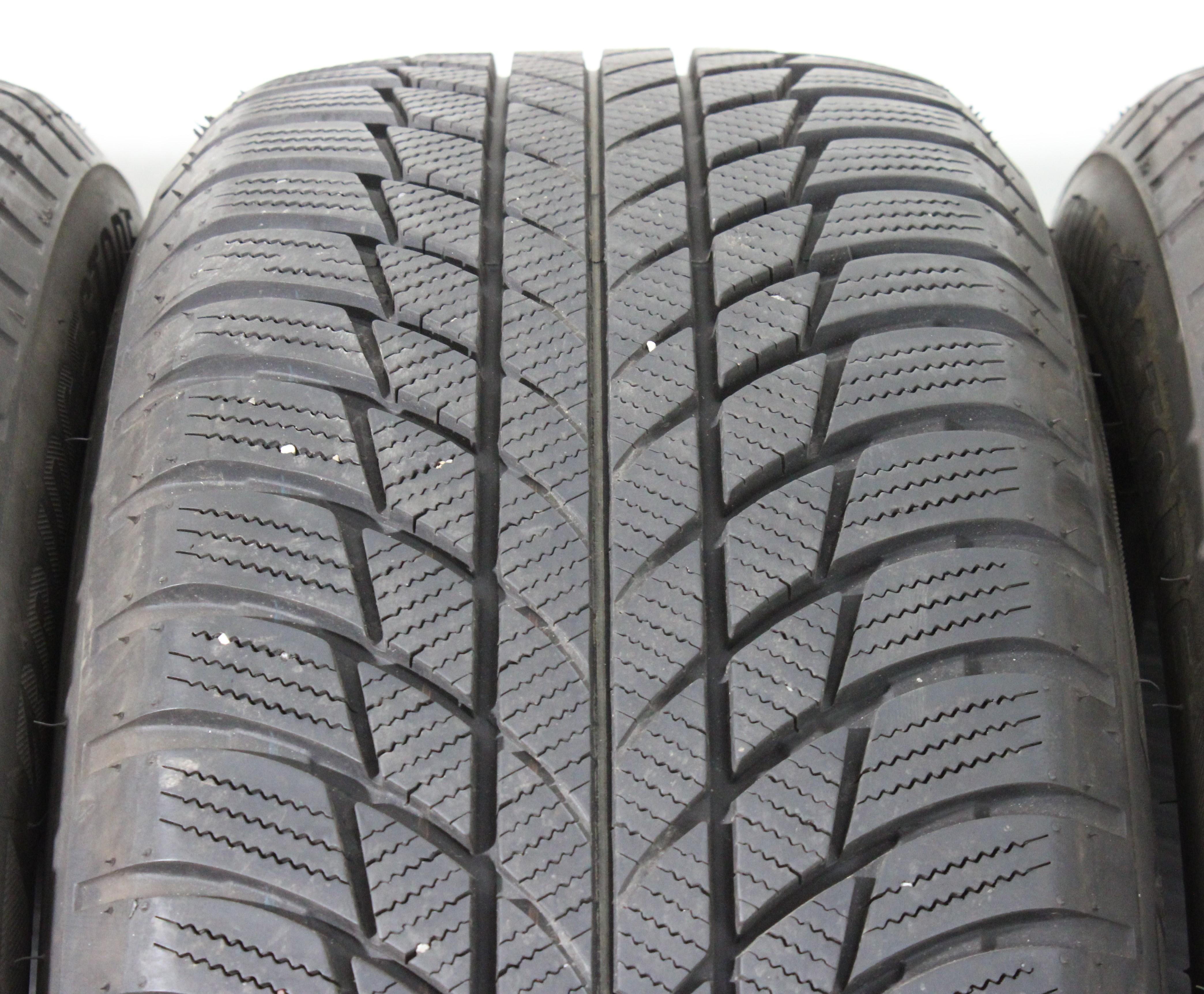4 x 225/55R17 97H Winterreifen Bridgestone Blizzak LM001 * Runflat 2x6-6,5mm/2x7-7,5mm 2019