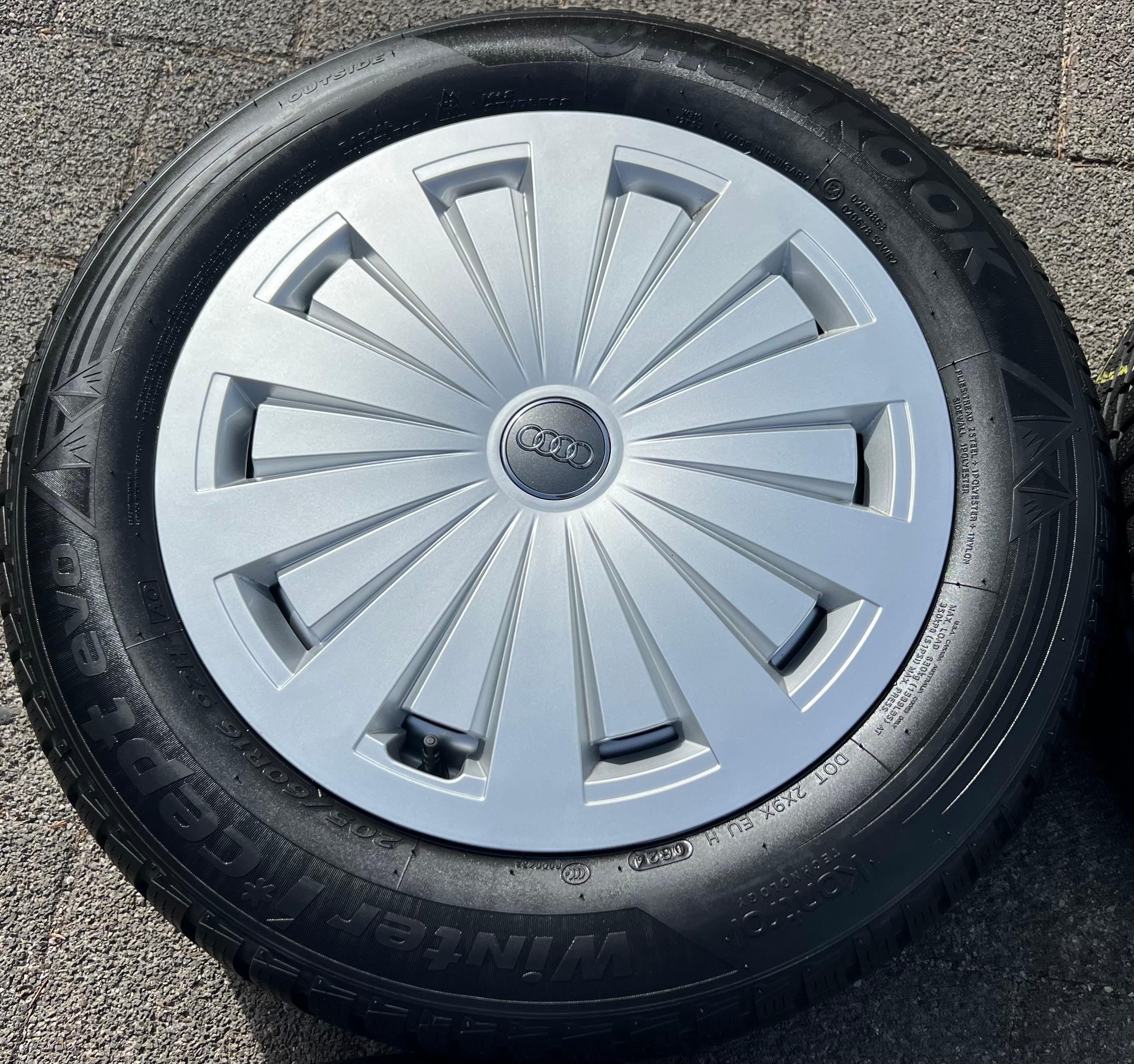 4 ORIGINELE ALU-WINTERWIELEN AUDI A4 B9 8W 205/60R16 92H 8W0601025 GRATIS VERZENDING