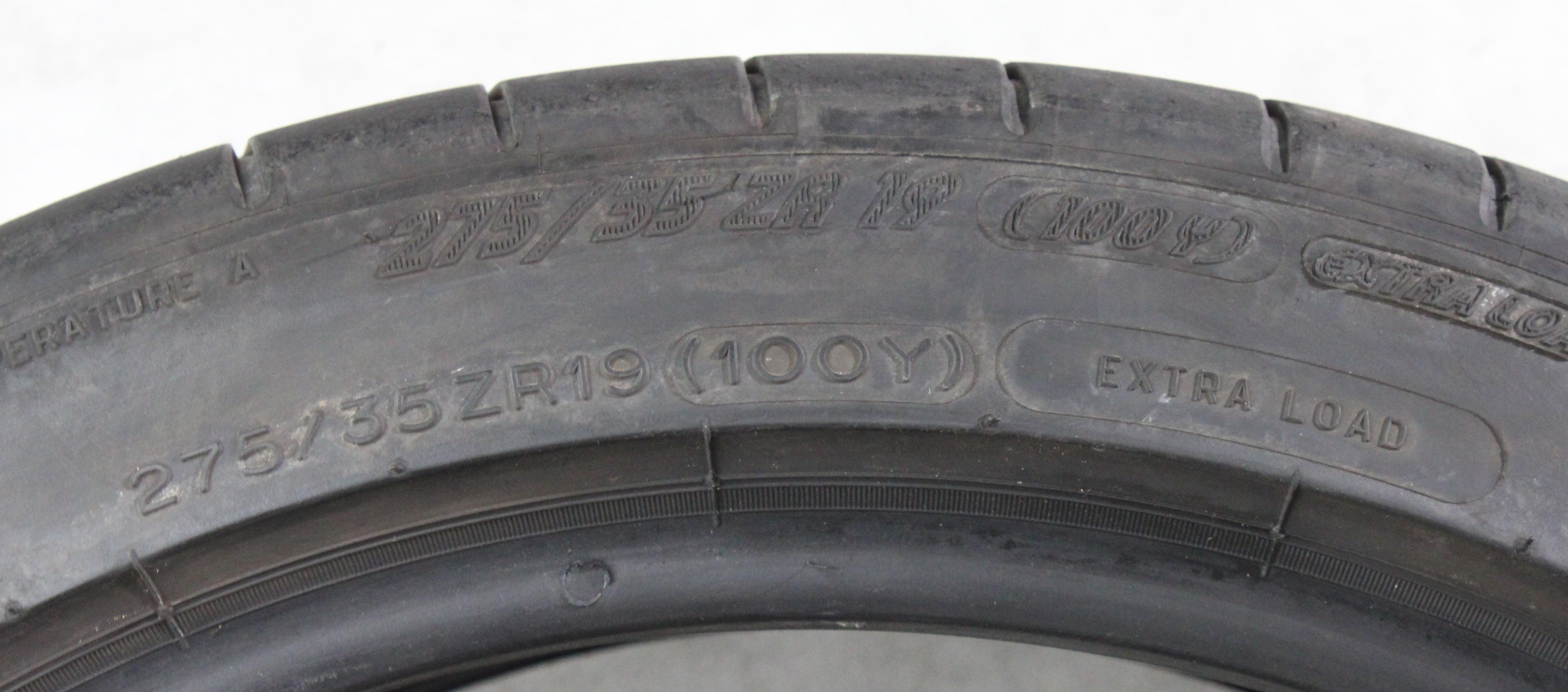 1 x 275/35R19 100Y pneumatico estivo Michelin Pilot Super Sport * 4,5-5mm 2018 XL