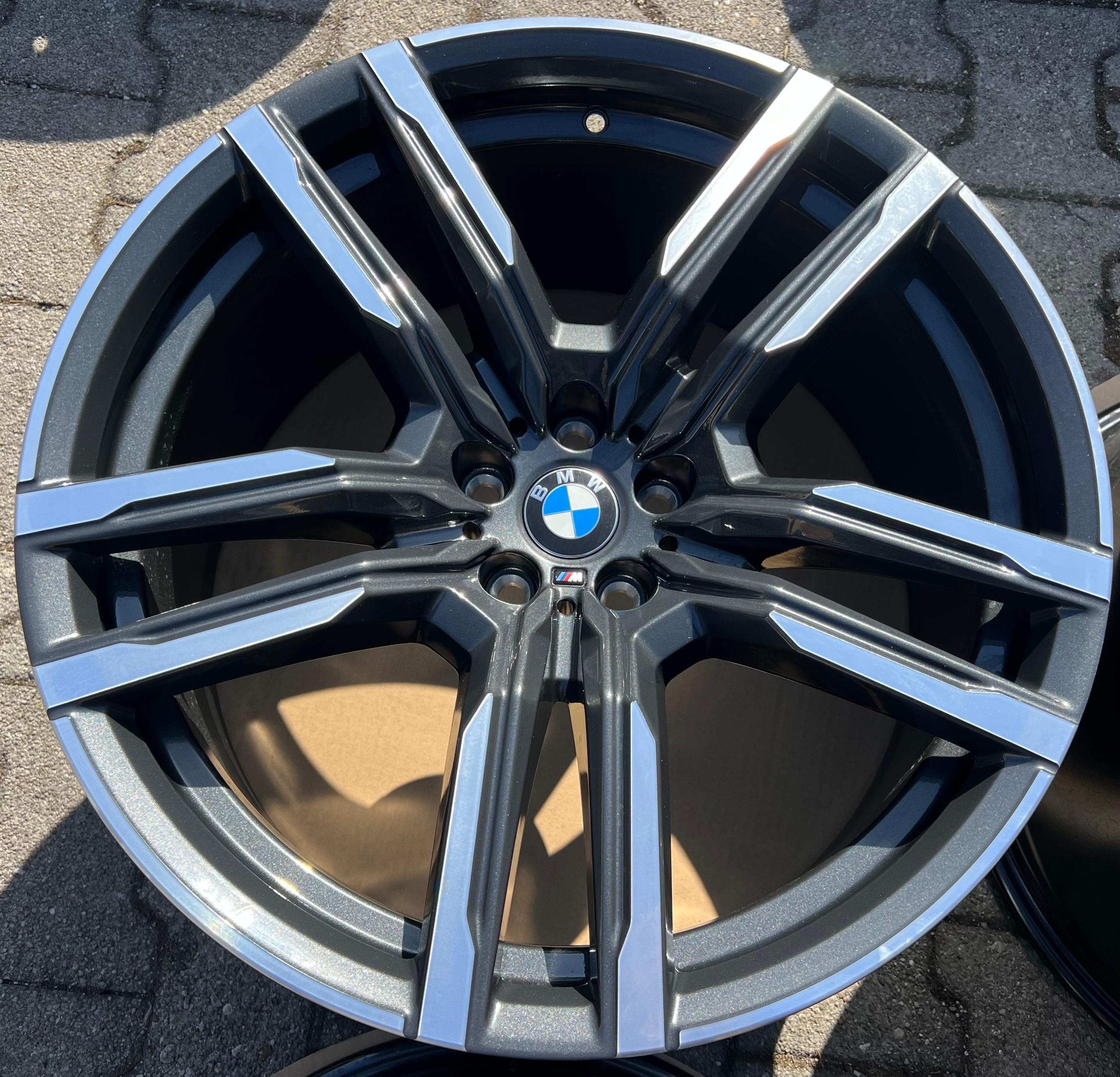 4 ORIGINAL 21" ALUFELGEN BMW X5M F95 X6M F96 STYLING 808M 8090715 8090716 FREIHA