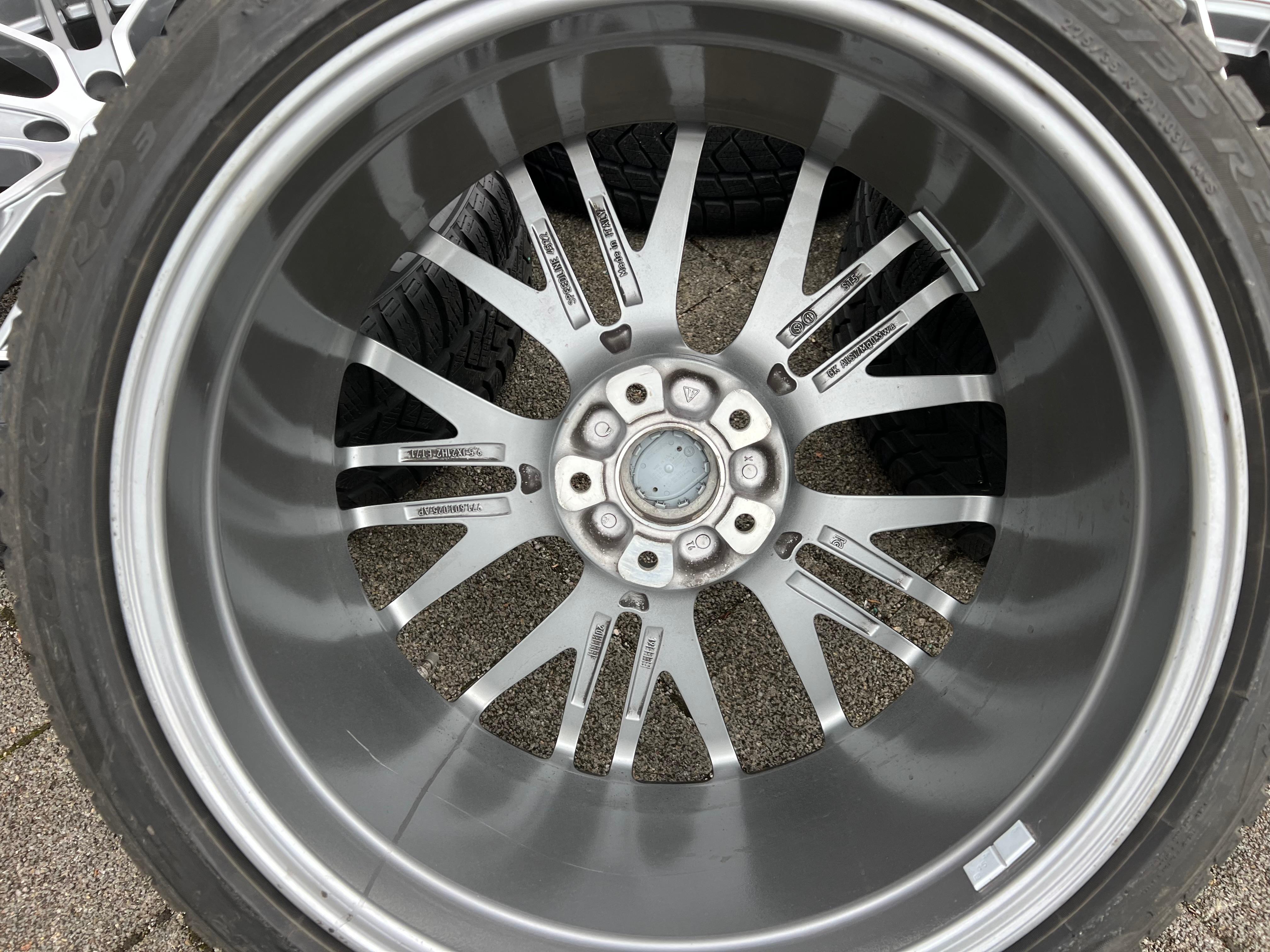 4 RUEDAS DE INVIERNO ORIGINALES DE ALEACIÓN DE 21" PARA PORSCHE PANAMERA 971, LLANTAS SPORT DESIGN EXCLUSIV
