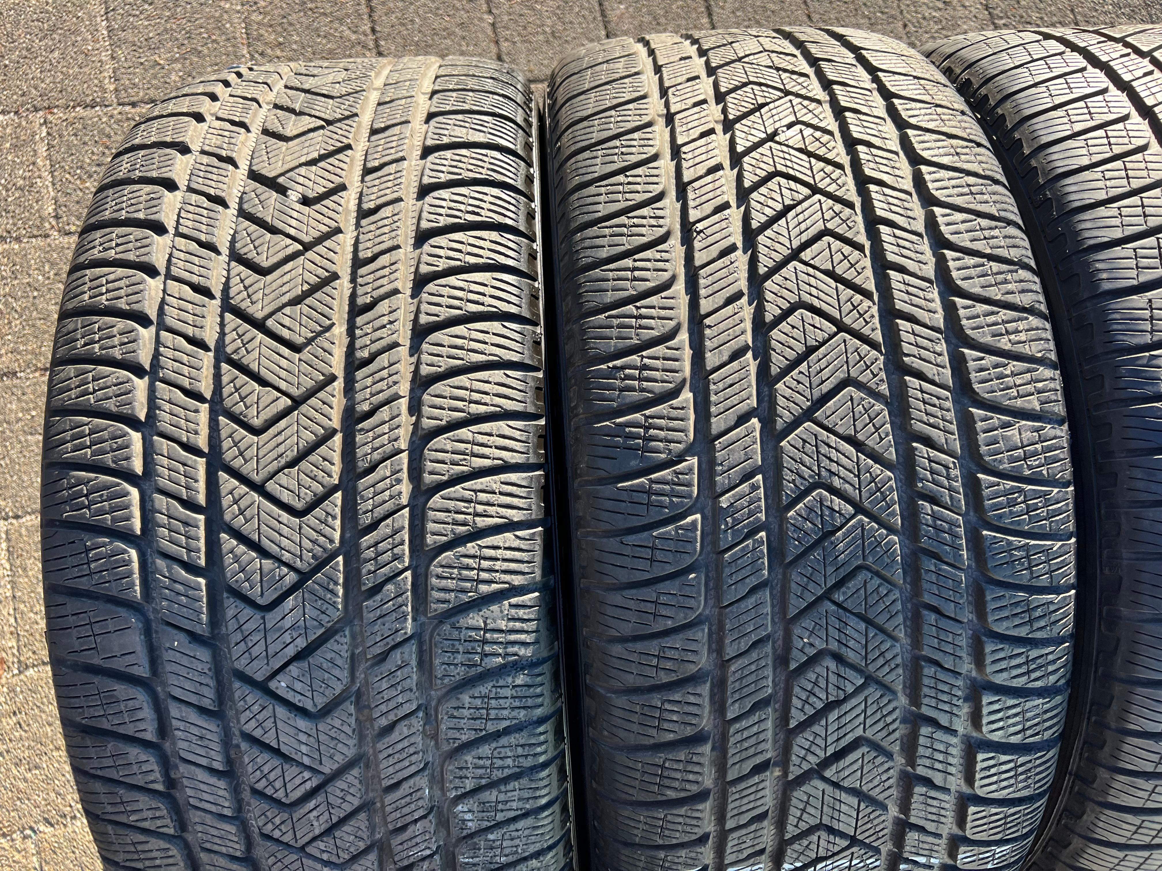 4 ORIGINAL 21" ALU WINTERRÄDER PORSCHE CAYENNE 9YA PIRELLI RDKS
