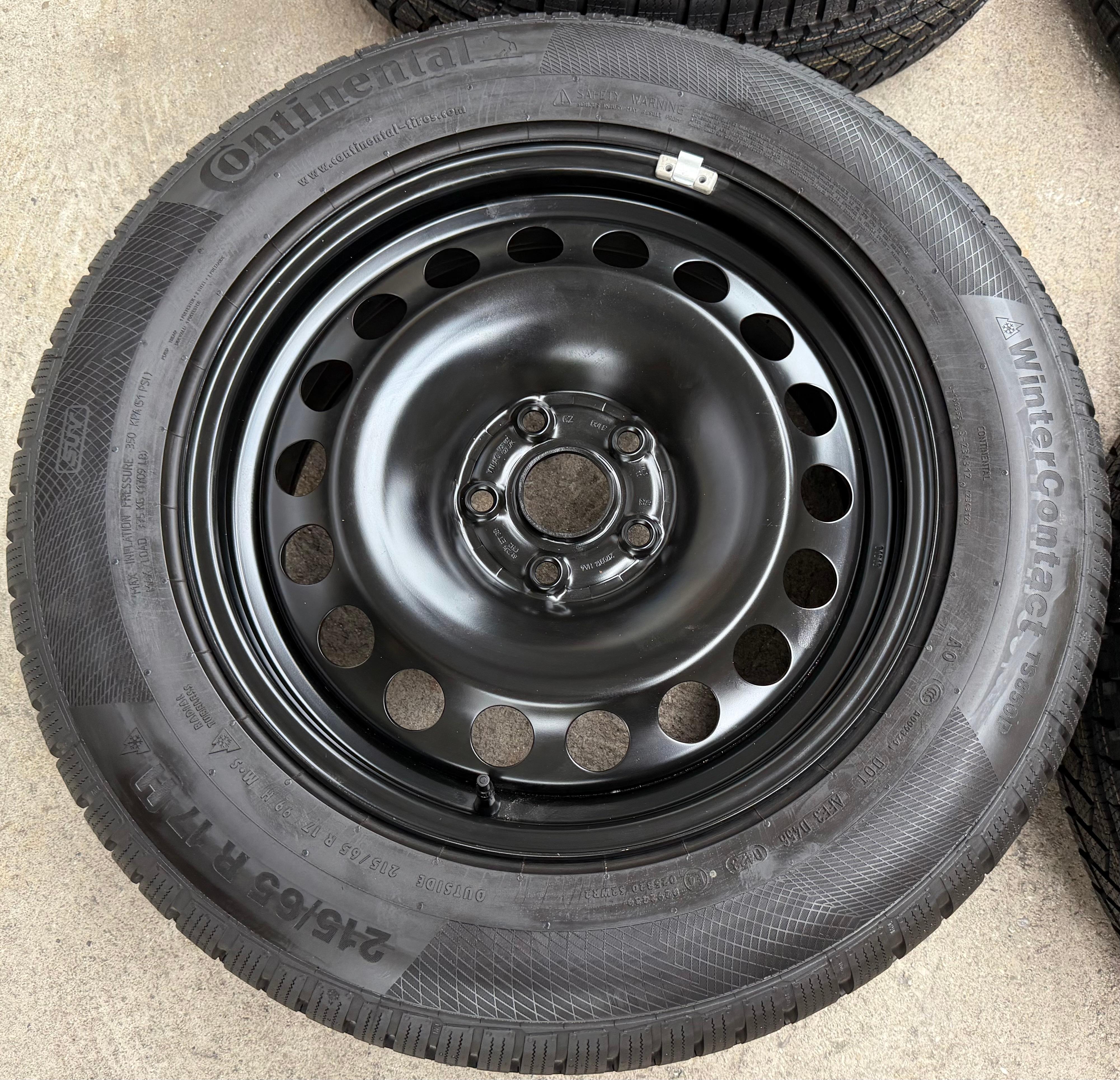 4 Winterräder Audi Q3 F3 Seat Tarraco Skoda Kodiaq VW Tiguan II 5NA 215/65R17 99H Continental