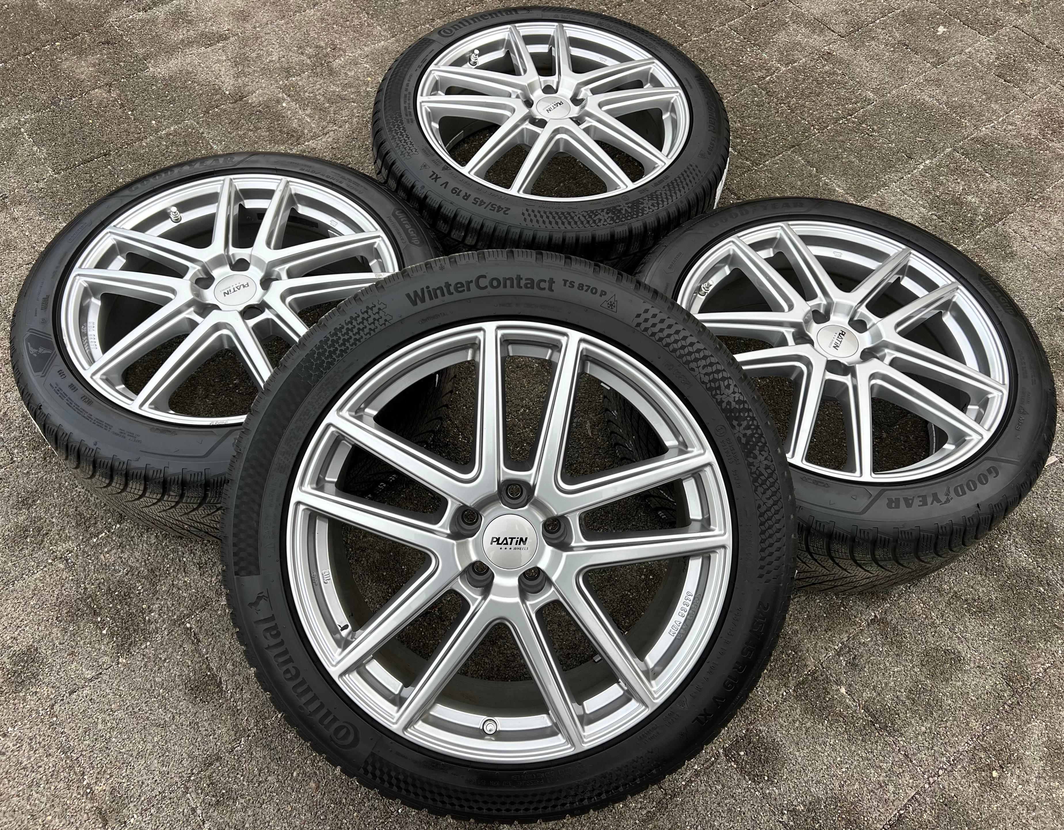 4 ALU WINTERRÄDER POLESTAR 2 VOLVO EX30 XC40 245/45R19 102V
