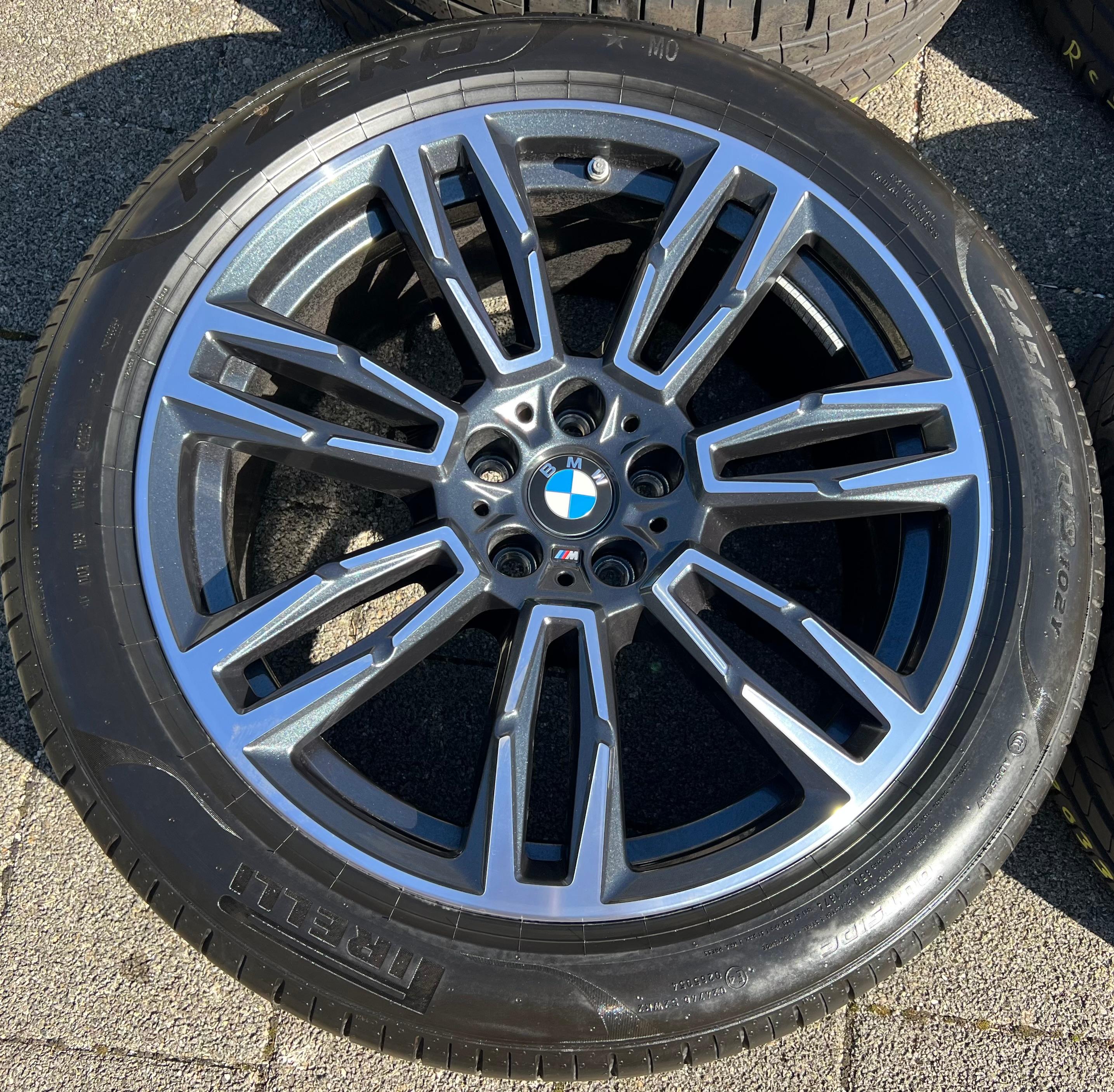 4 ORIGINAL 19" ALU SOMMERRÄDER BMW 5ER REIHE i5 G60 G61 STYLIN M935 PIRELLI 2023 FREIHAUS