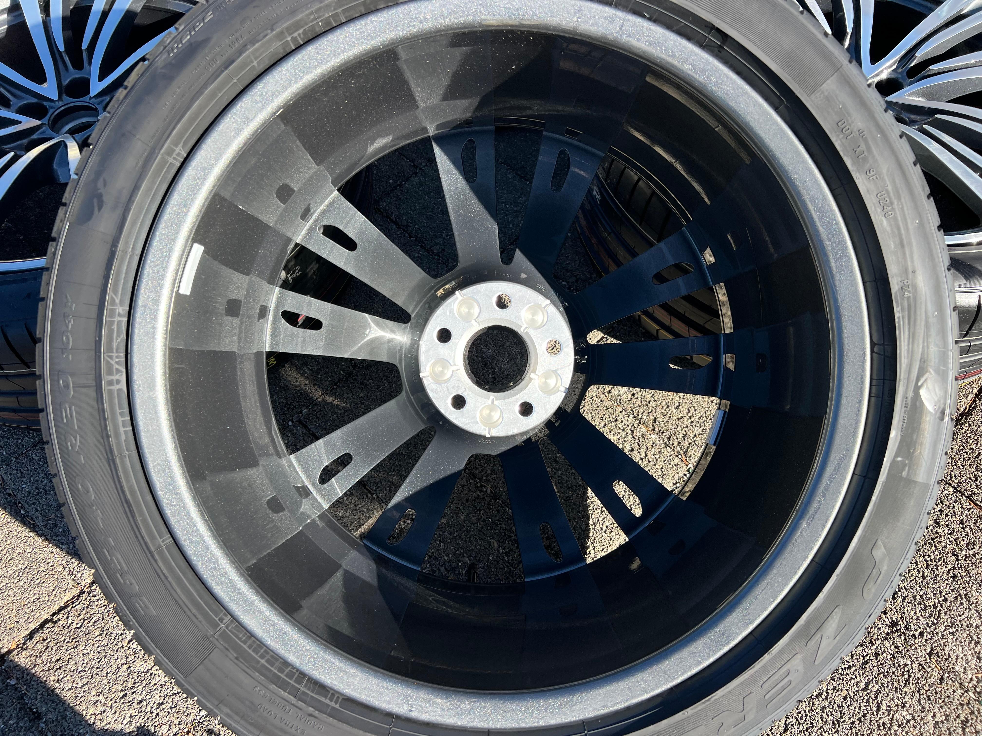 4 ORIGINAL 20" ALU SOMMERRÄDER AUDI A8 4N 4N0601025D 265/40R20 104Y PIRELLI NEU