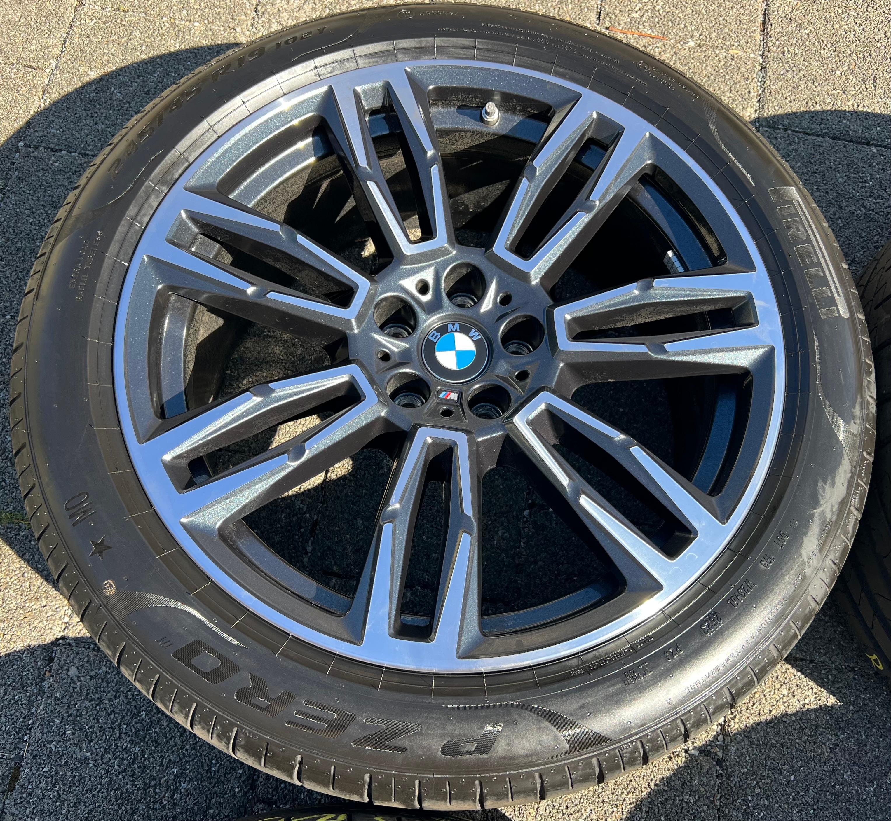 4 ORIGINAL 19" ALU SOMMERRÄDER BMW 5ER REIHE i5 G60 G61 STYLIN M935 PIRELLI 2023 FREIHAUS