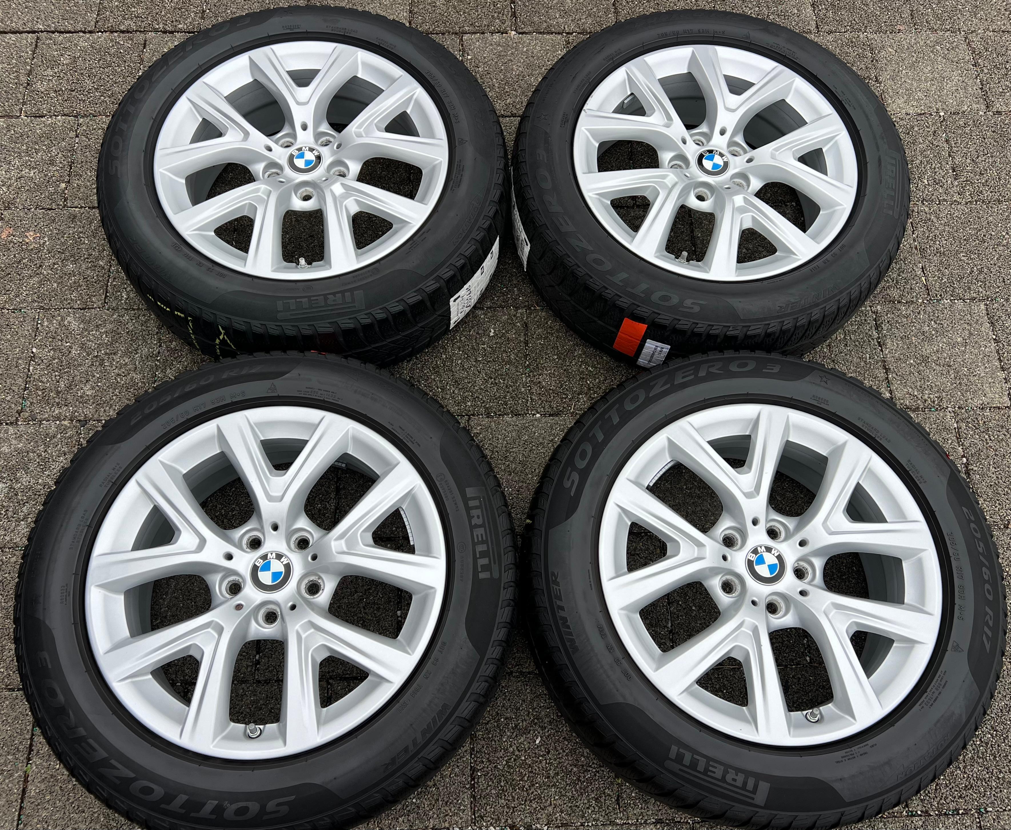 4 CERCHI IN LEGA ORIGINALI DA 17" BMW X1 F48 X2 F39 STYLING 574 6856076 RDKS SPEDIZIONE GRATUITA