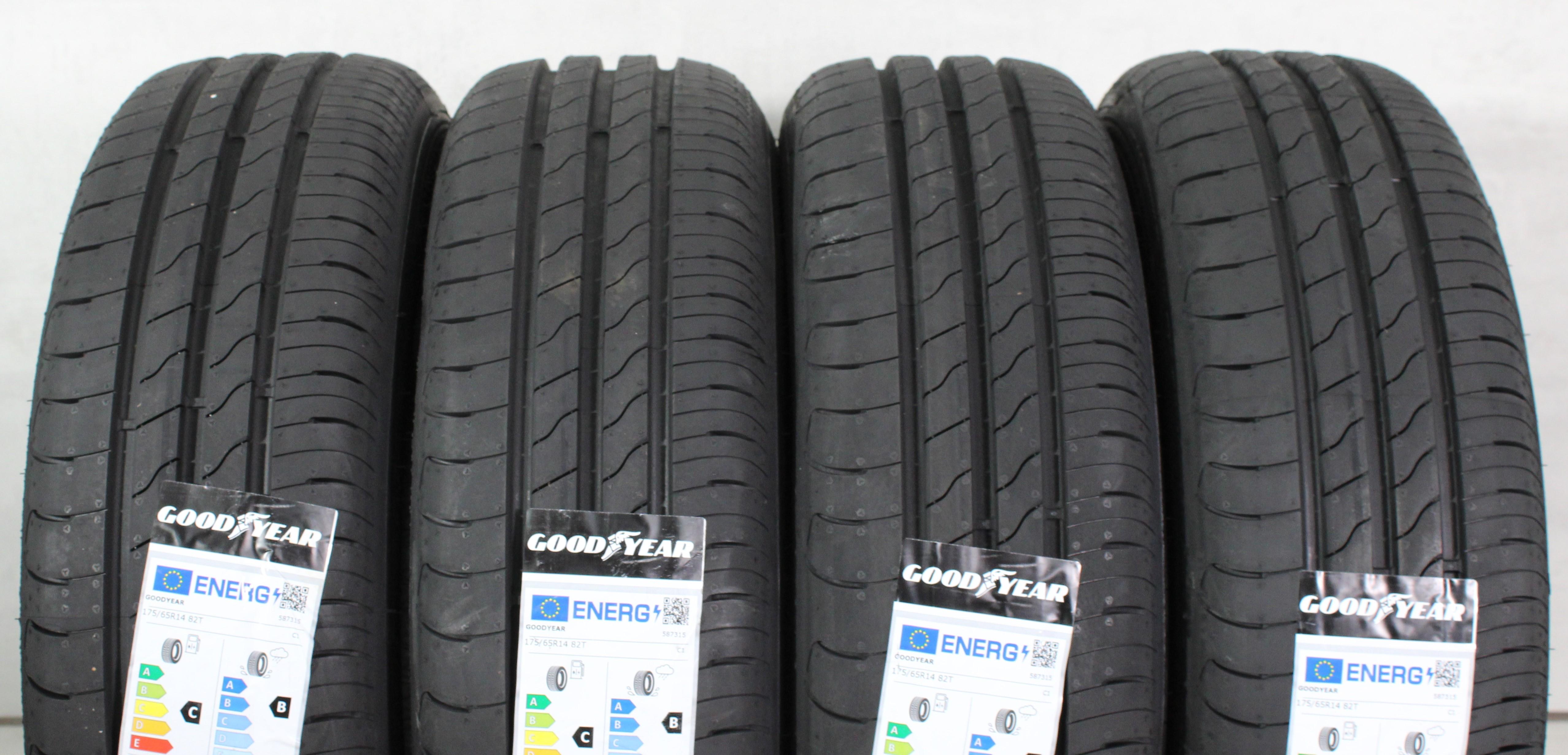 4 x 175/65R14 82T neumáticos de verano Goodyear Efficient Grip Compact 2 2025 NUEVO