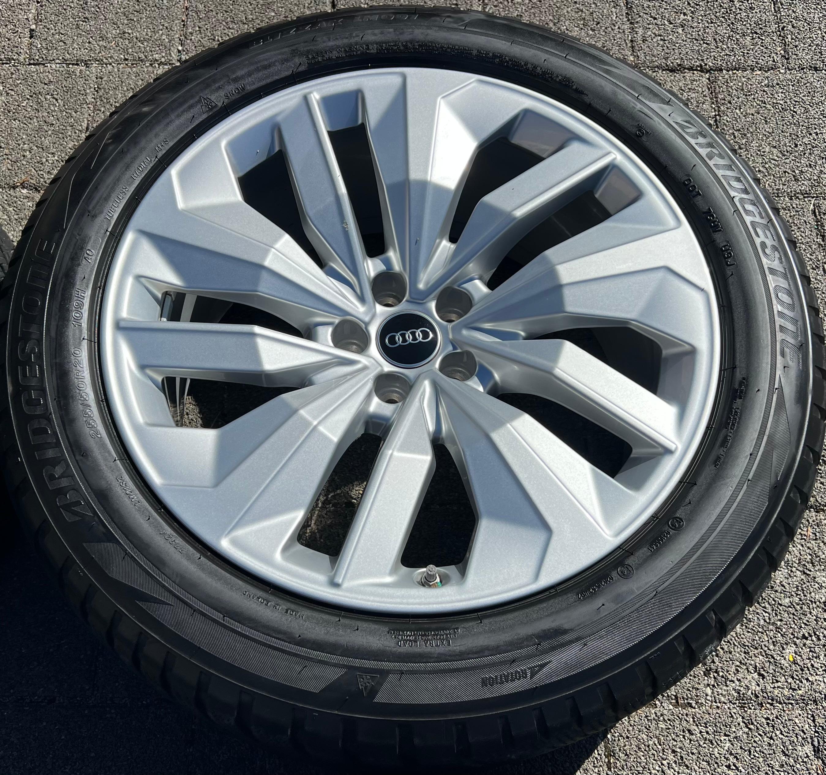 4 ORIGINAL 20" ALU WINTERRÄDER AUDI Q8 GE E-TRON 4KE601025N 255/50R20 109H RDKS