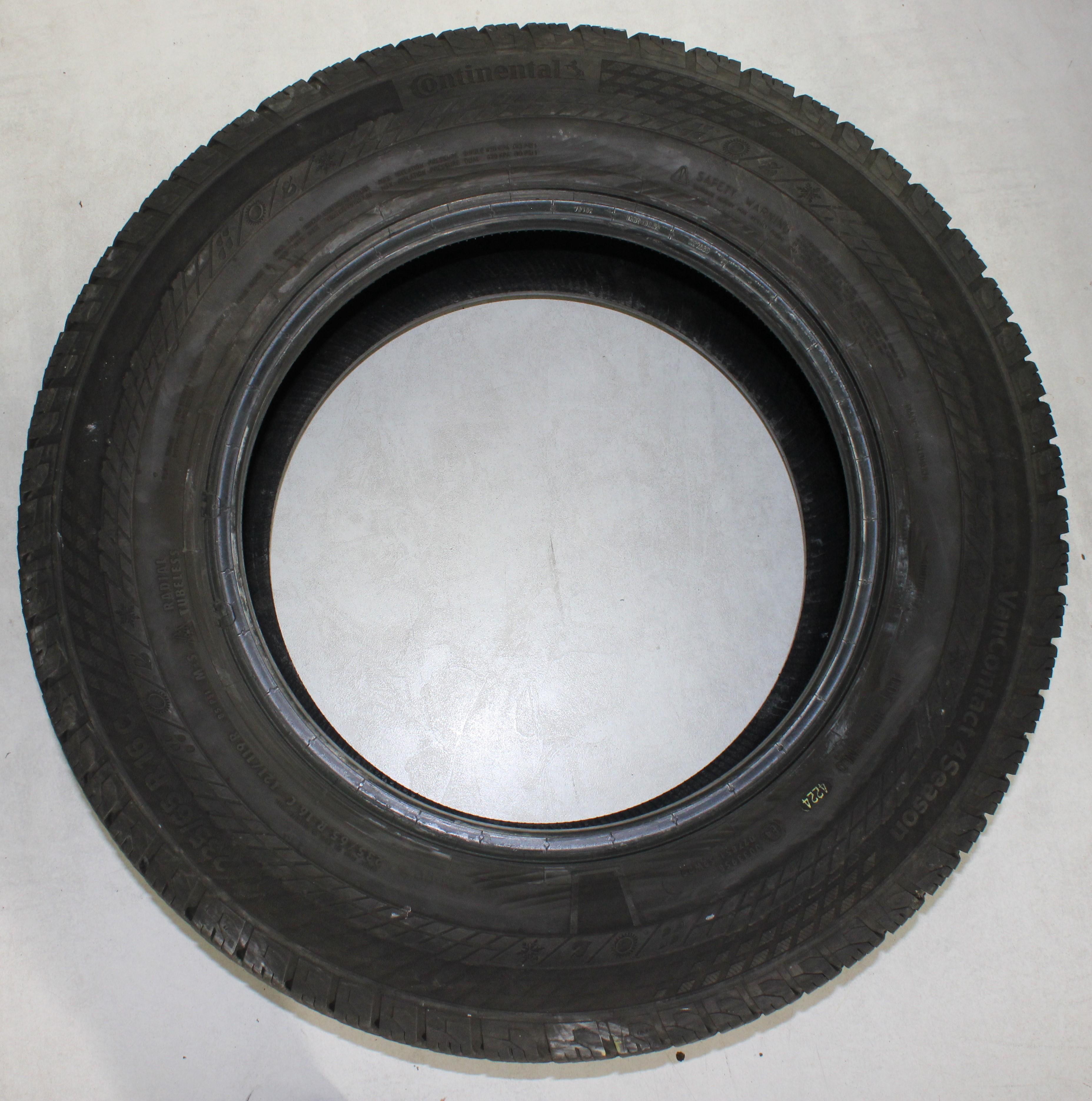 2 x 235/65R16C 121/119R Ganzjahresreifen Continental VanContact 4 Season 4,5-5mm 2024
