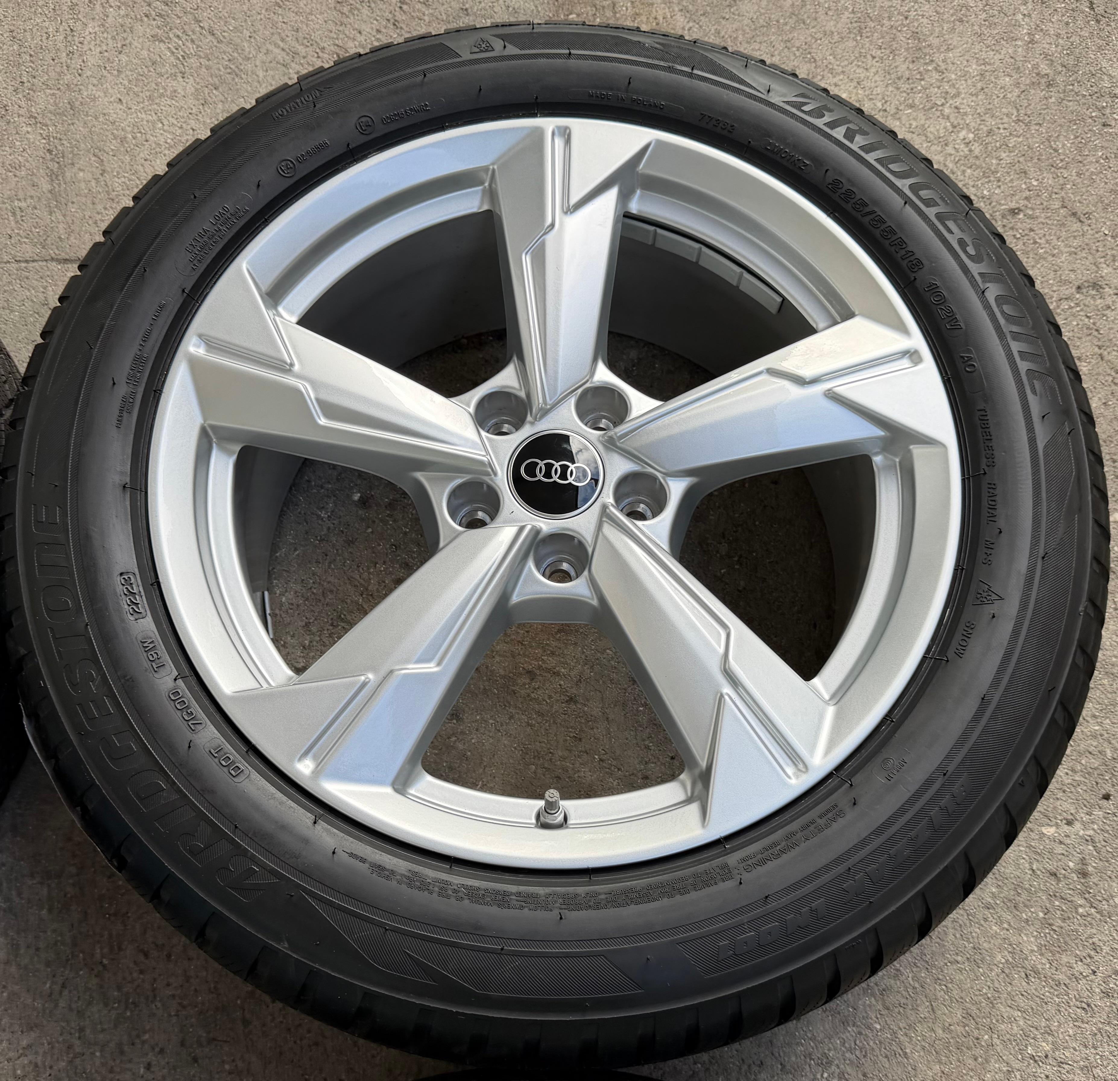 4 Original 18" Alu Winterräder Audi A6 4K F2 C8 4K0601025D 225/55R18 102V RDKS  NEU