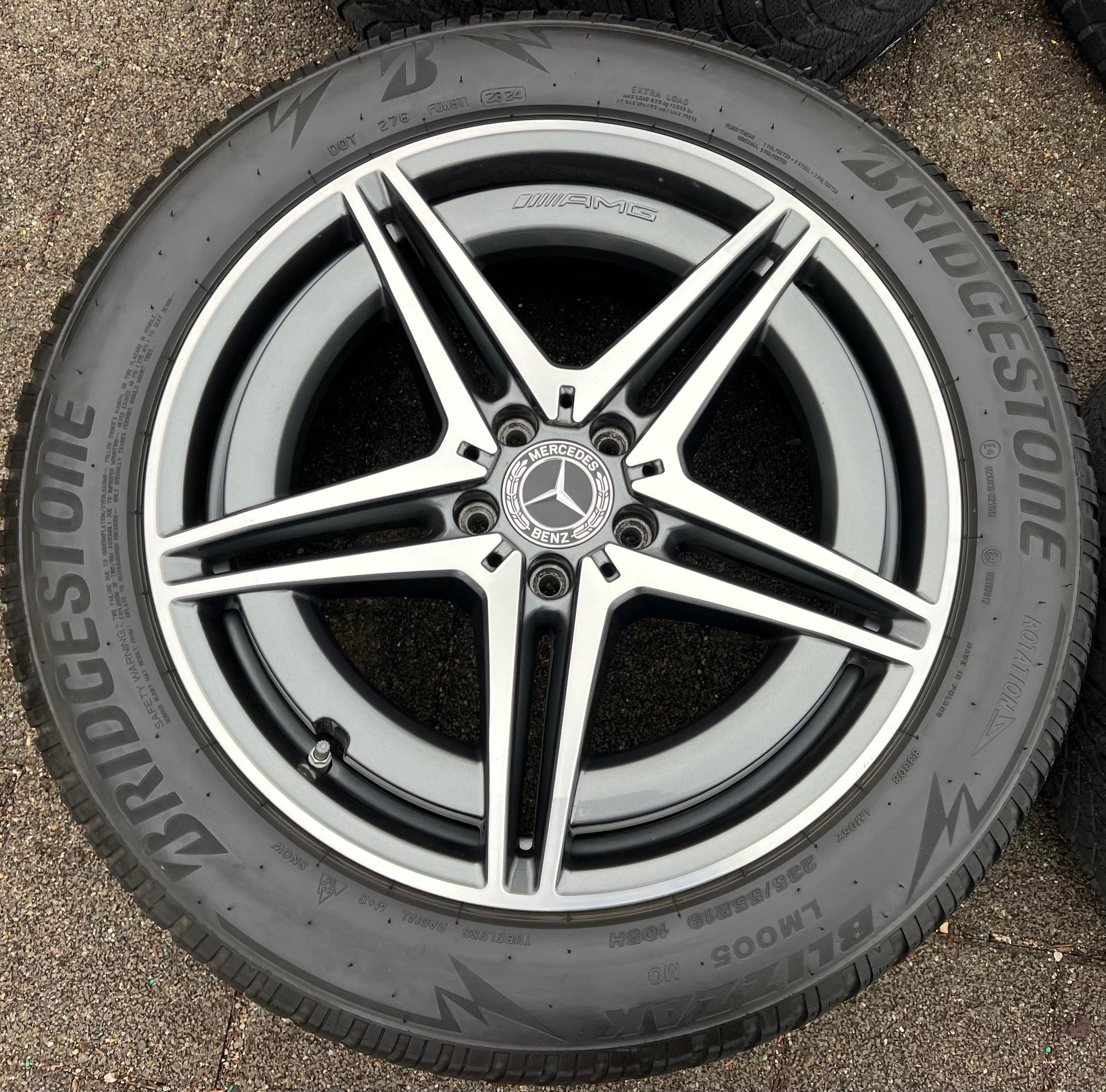 4 LLANTAS DE ALEACIÓN ORIGINALES DE 19" MERCEDES BENZ EQC 293 A2934010700 RDKS 8x19 ET34