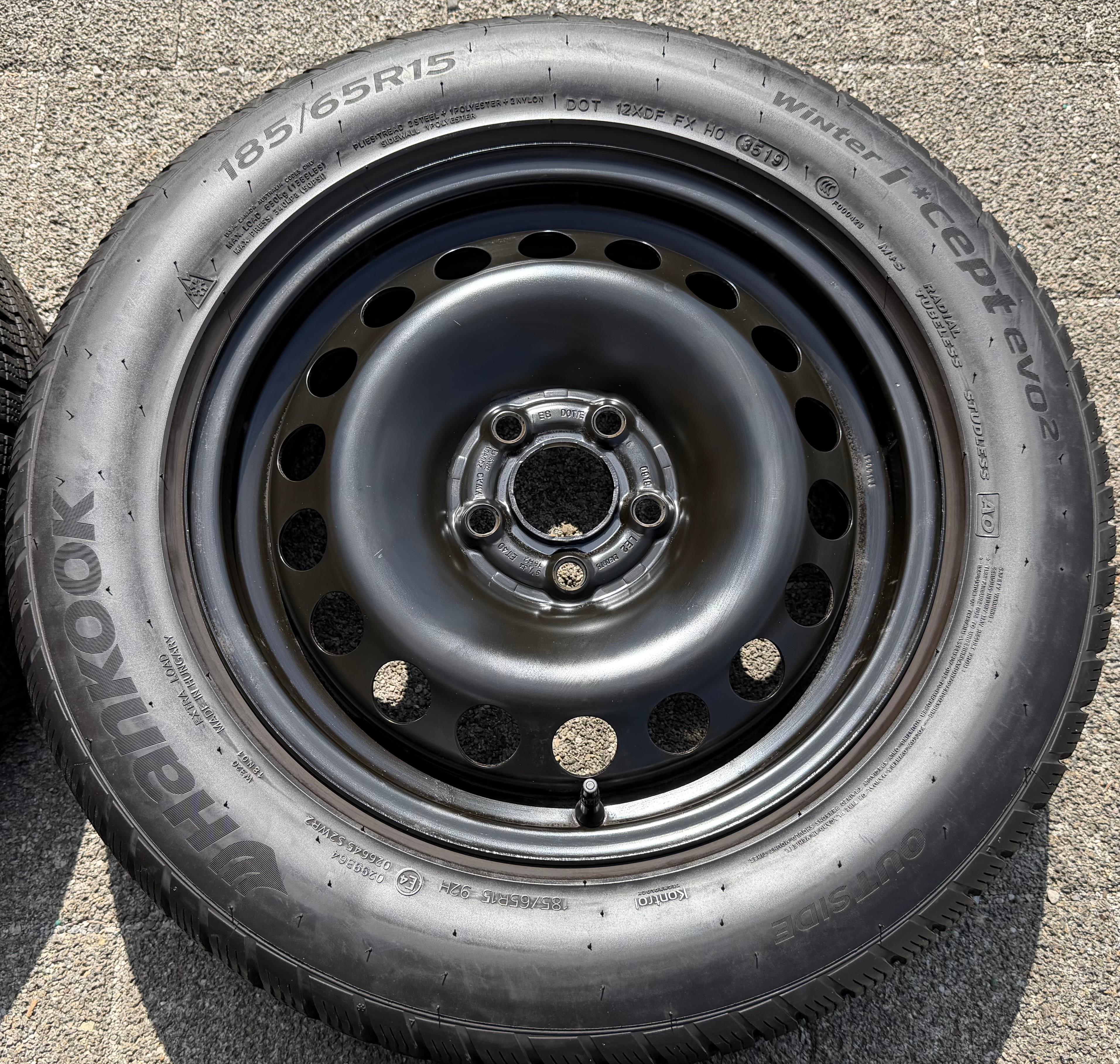 4 WINTERRÄDER AUDI A1 CITY CARVER GB SEAT IBIZA ARONA KJ VW POLO AW 2G 185/65R15 92T