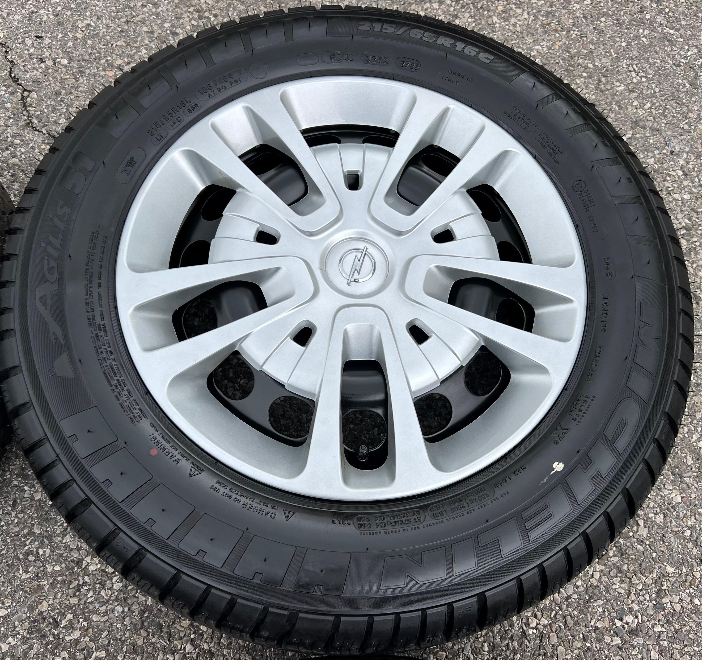 4 ZOMERWIELEN CITROEN JUMPY OPEL ZAFIRA LIFE VIVARO V TOYOTA PROACE 215/65R16