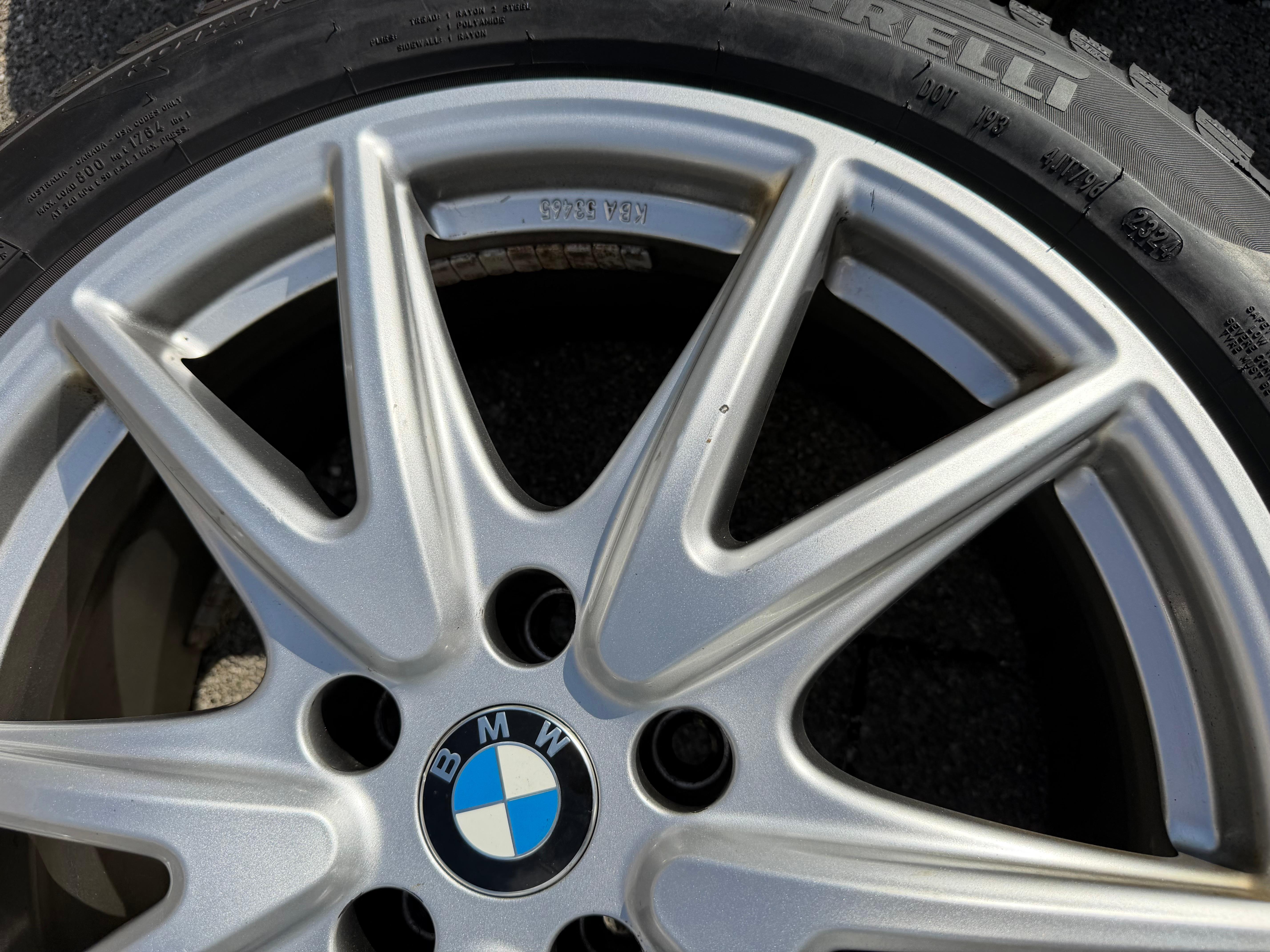 4 Alu 18" Winterräder BMW 5er Reihe G30 G31 245/45R18 100V Pirelli 2023 RDKS