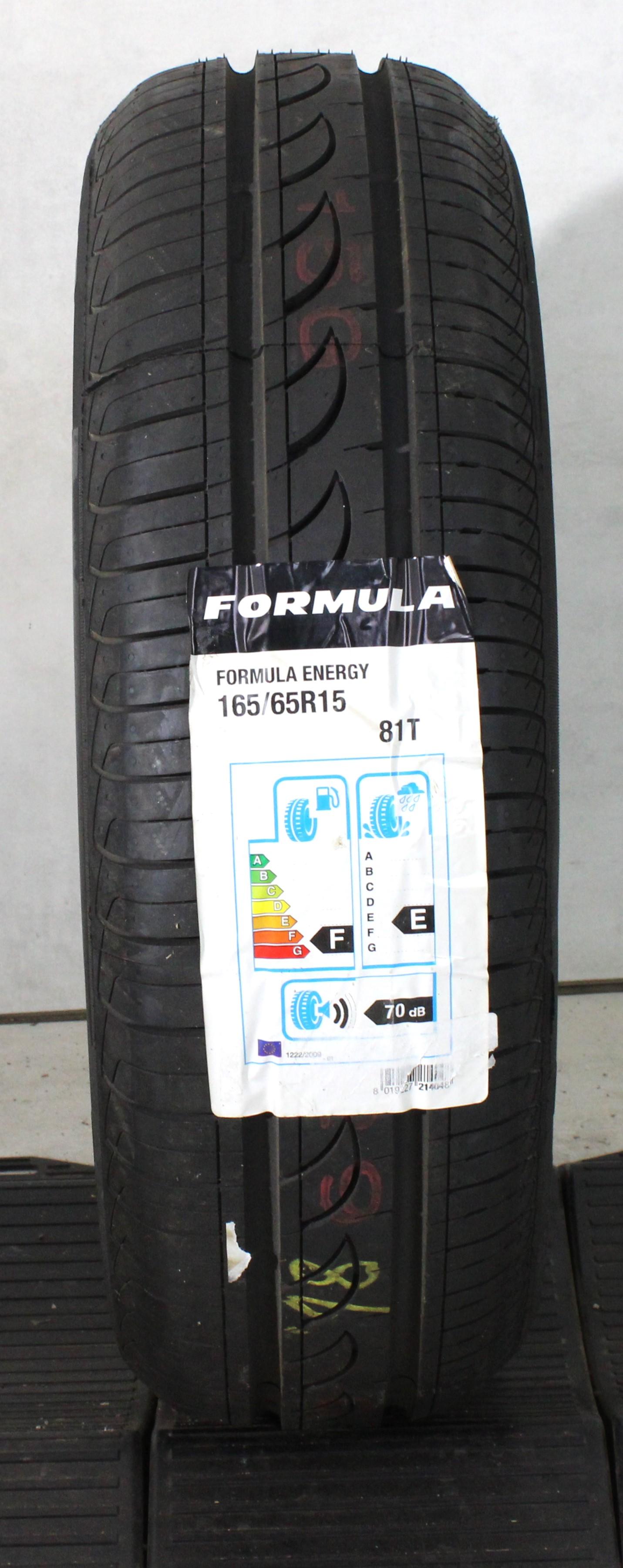1 x 165/65R15 81T Sommerreifen Formula Energy NEU 2018