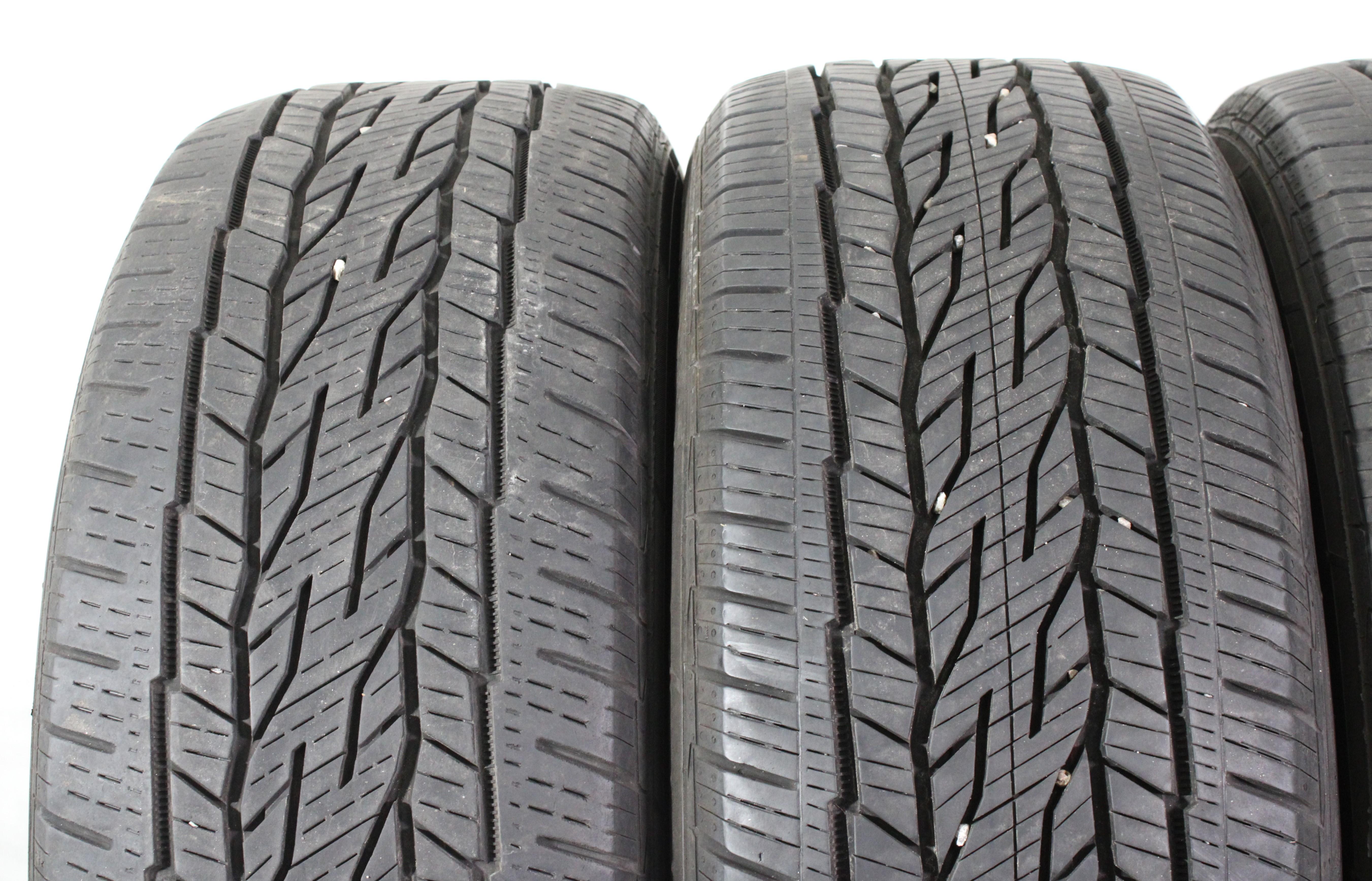 4 x 255/55R18 109H Sommerreifen Continental Cross Contact LX2 2x6,5-7mm/2x8-8,5mm 2016 XL