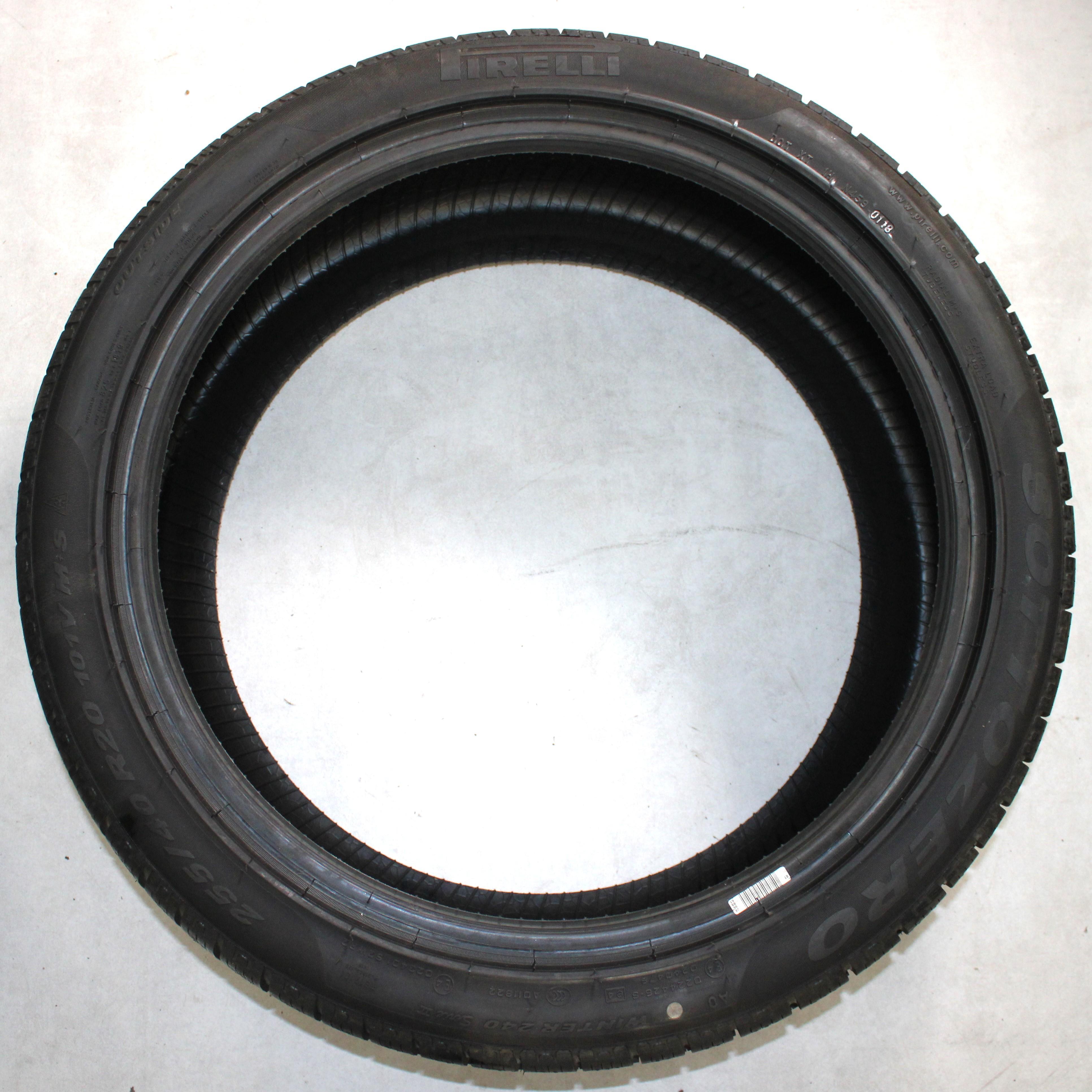 4 x 255/40R20 101V Winterreifen Pirelli Sottozero Winter 240 Serie 2 Volles Profil 2018 AO NEU