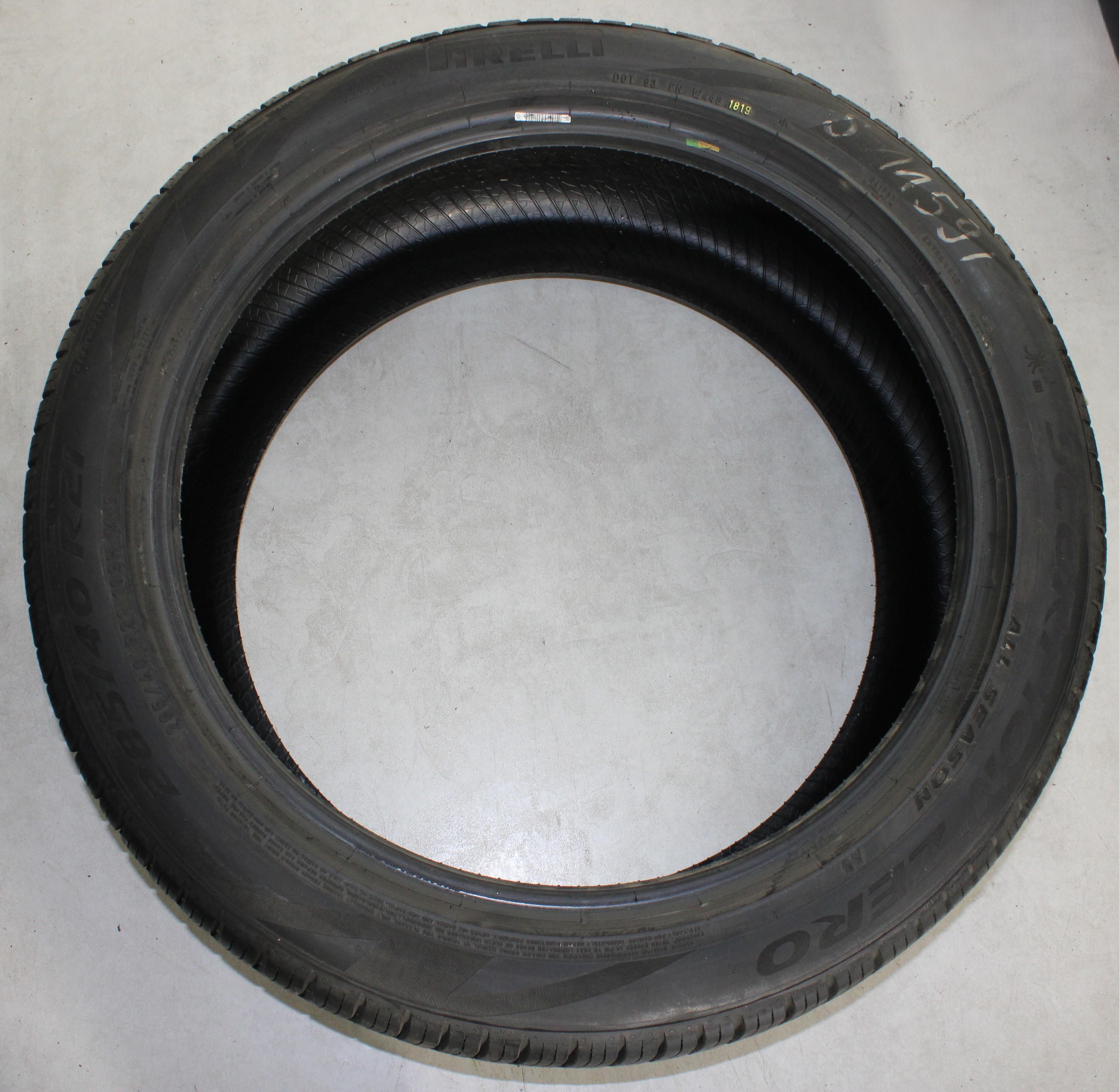 4 x 285/40R21 109H Ganzjahresreifen Pirelli Scorpion Zero All Season AO Volles Profil 2019