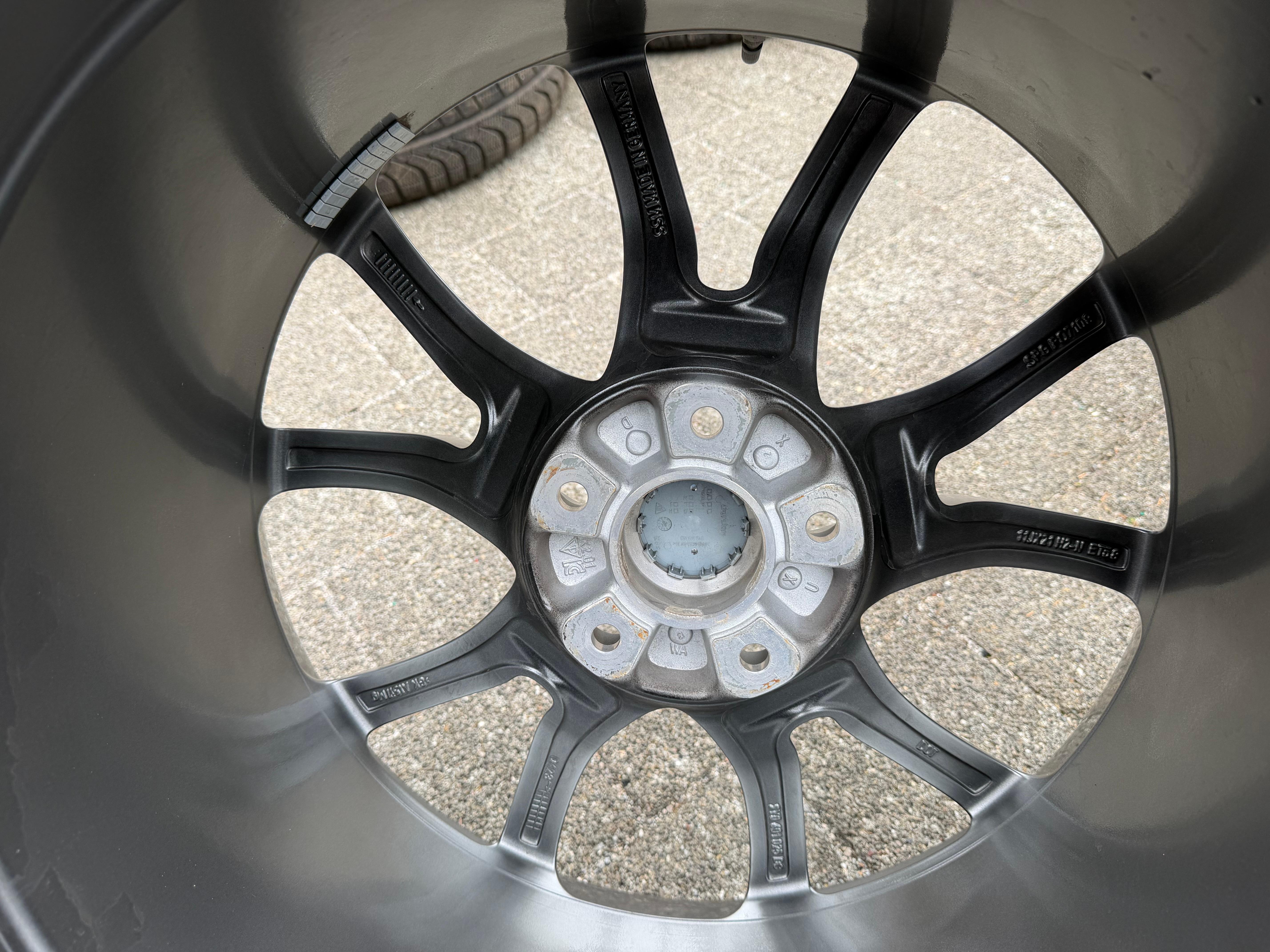 4 Original 21" Alu Winterräder Porsche Cayenne 9Y II 9Y0601025DB 9Y0601025DC RDK