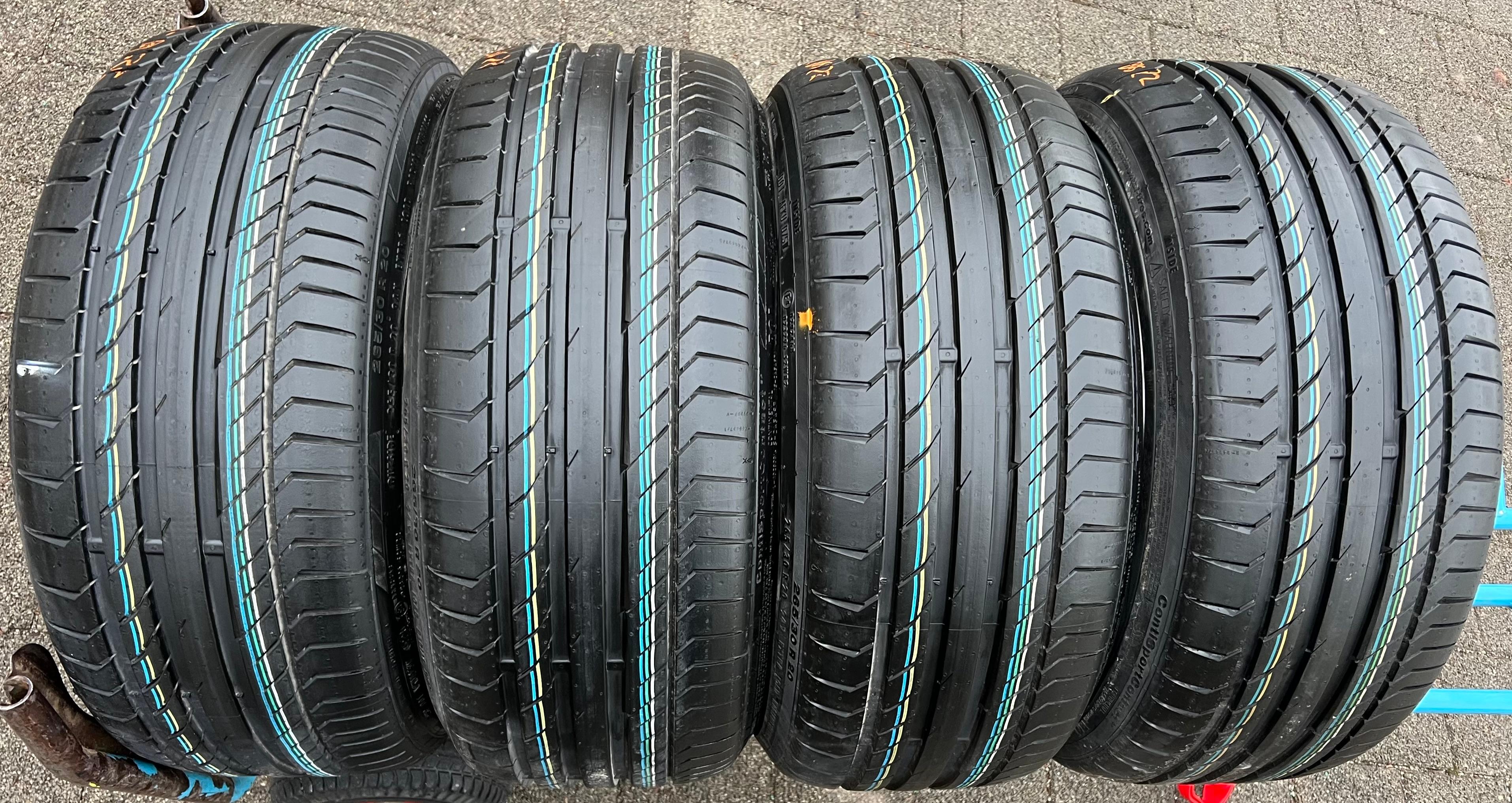 4 ORIGINELE 20" LICHTMETALEN ZOMERWIELEN AUDI A5 S5 8W B9 8W0601025CF 265/30R20 94Y CONTINENTAL