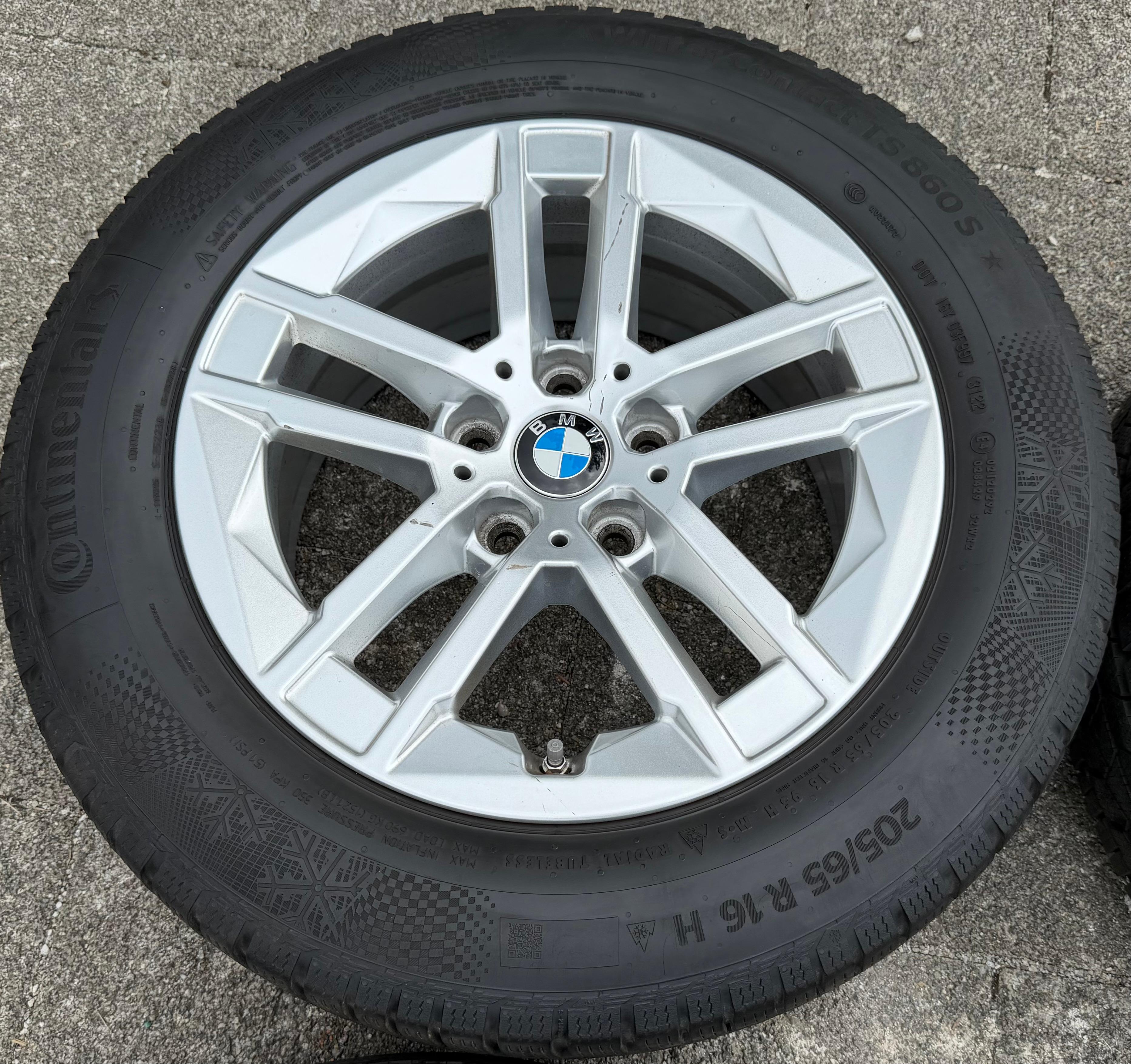 4 Original Alu Winterräder BMW 2ER Reihe Active Tourer U06 Styling 186 6888838