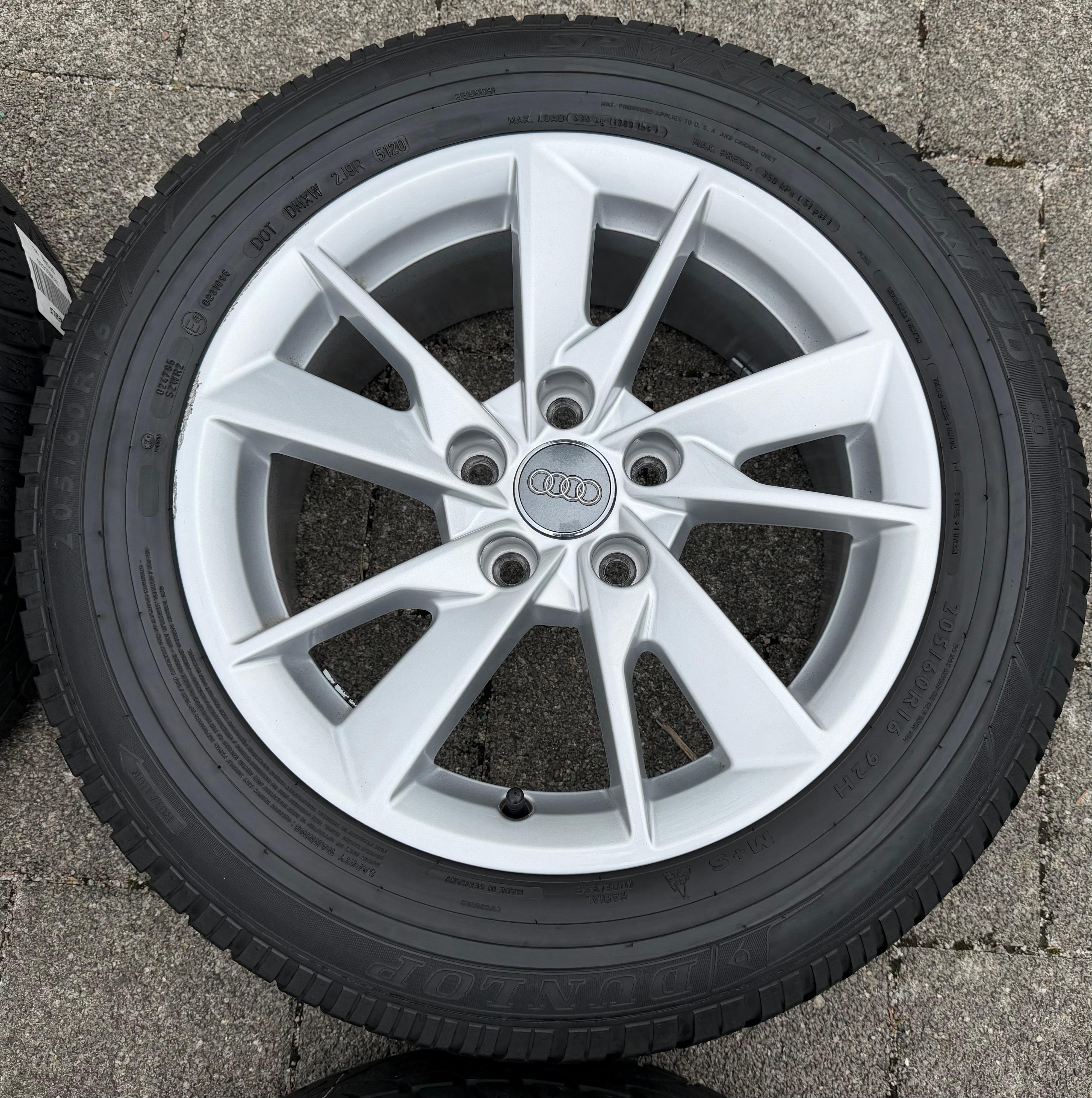 4 Original 16" Alufelgen Felgen Audi A4 8W B9 8W0601025B 7x16 ET35
