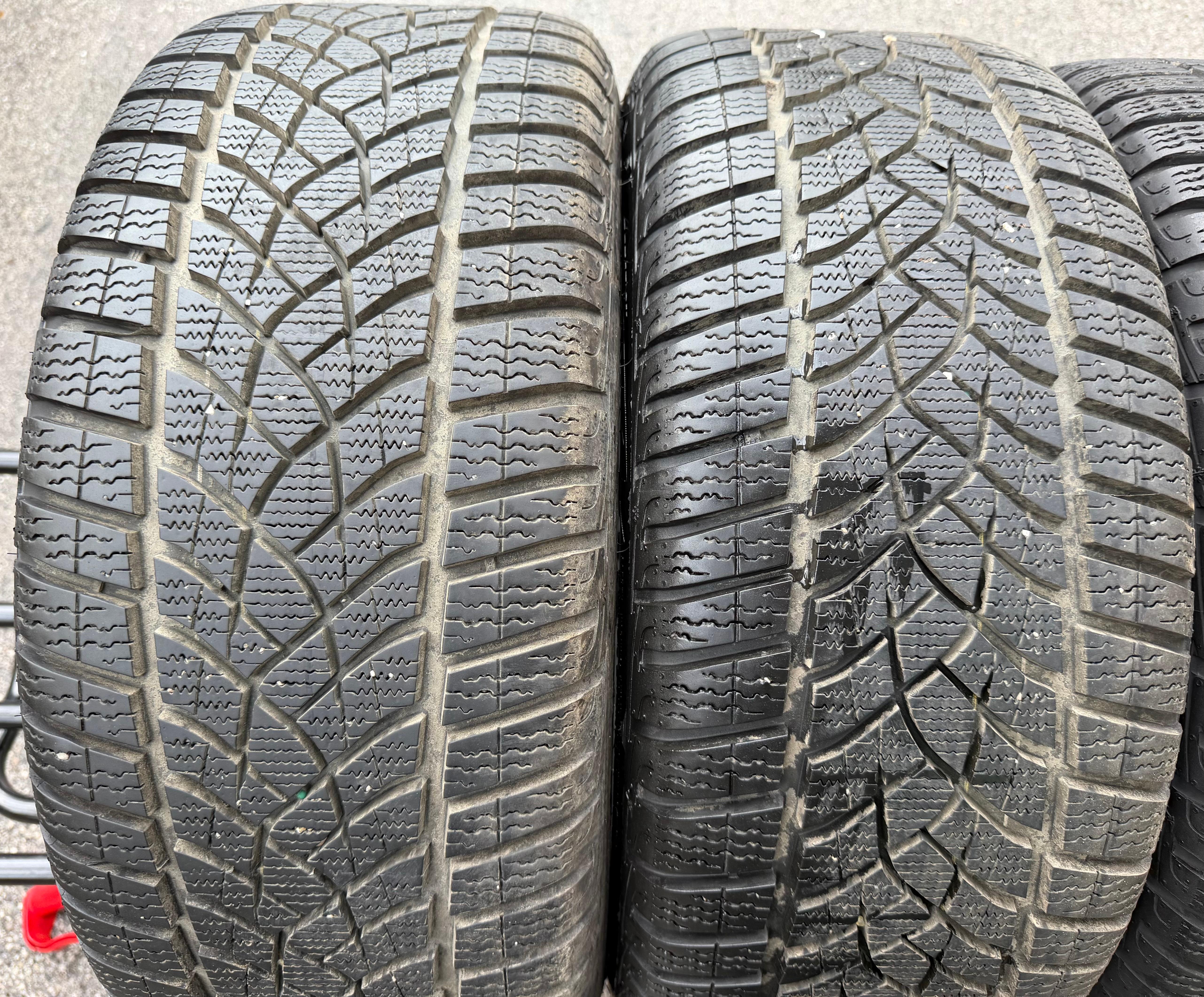 4 ruedas de invierno de aluminio originales de 18" Audi A5 S5 8W F5 245/40R18 97V 8W0601025EE Goodyear