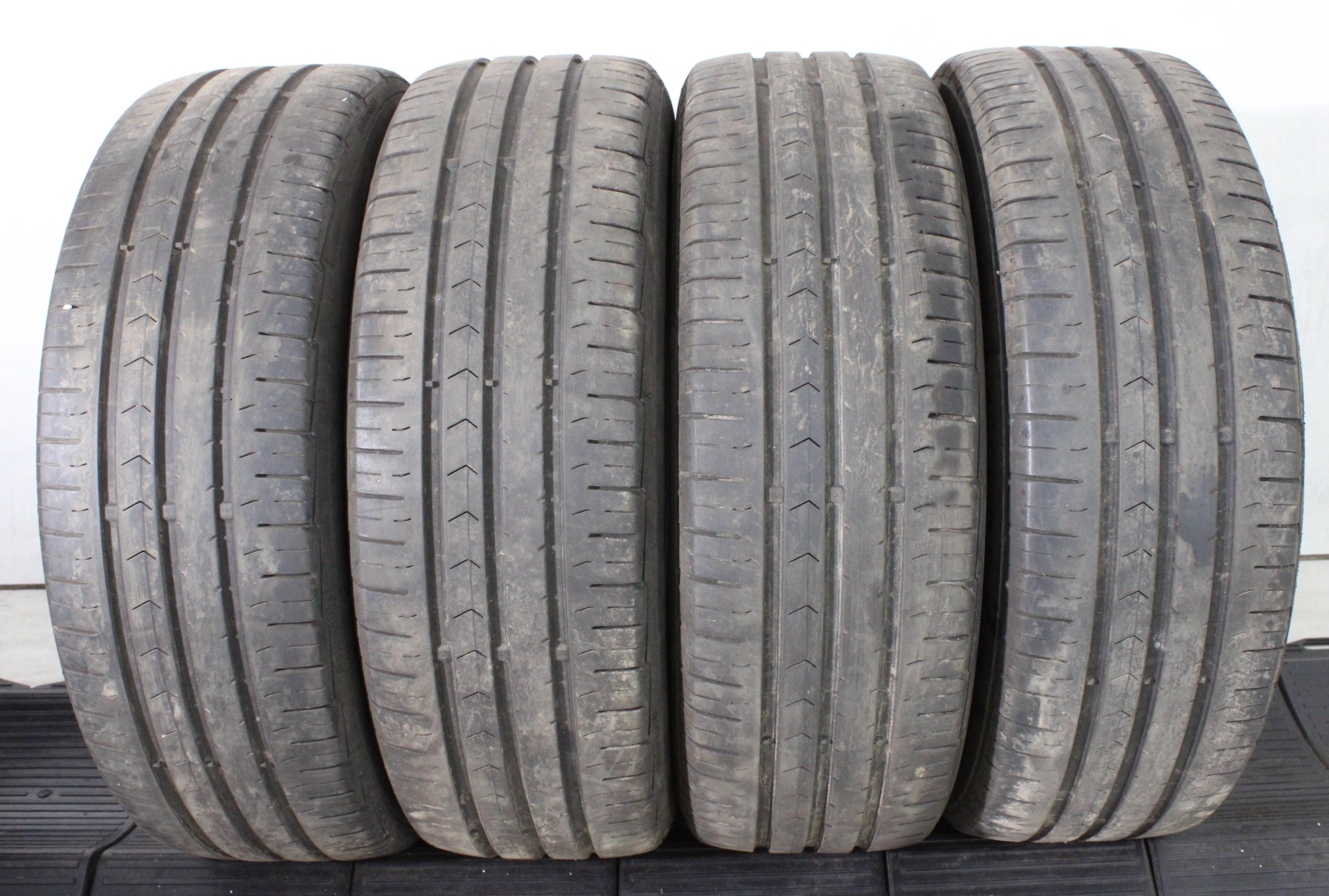 4 x 185/60R15 84H Sommerreifen Continental Premium Contact 5 4-4,5mm 2017