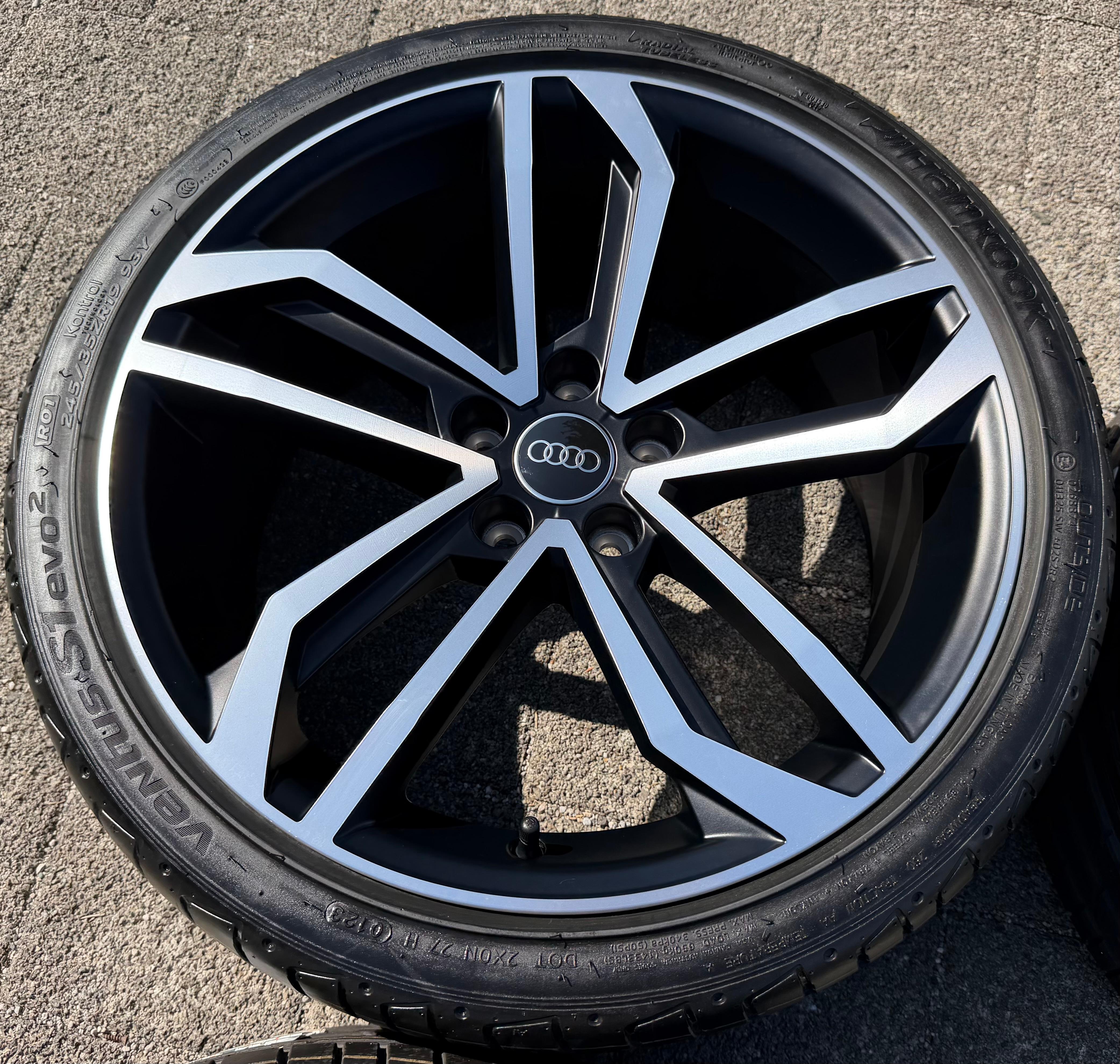 4 Original 19" Alu Sommerräder AUDI A4 S4 B9 8W 245/35R19 93Y 8W0071499 Hankook NEU
