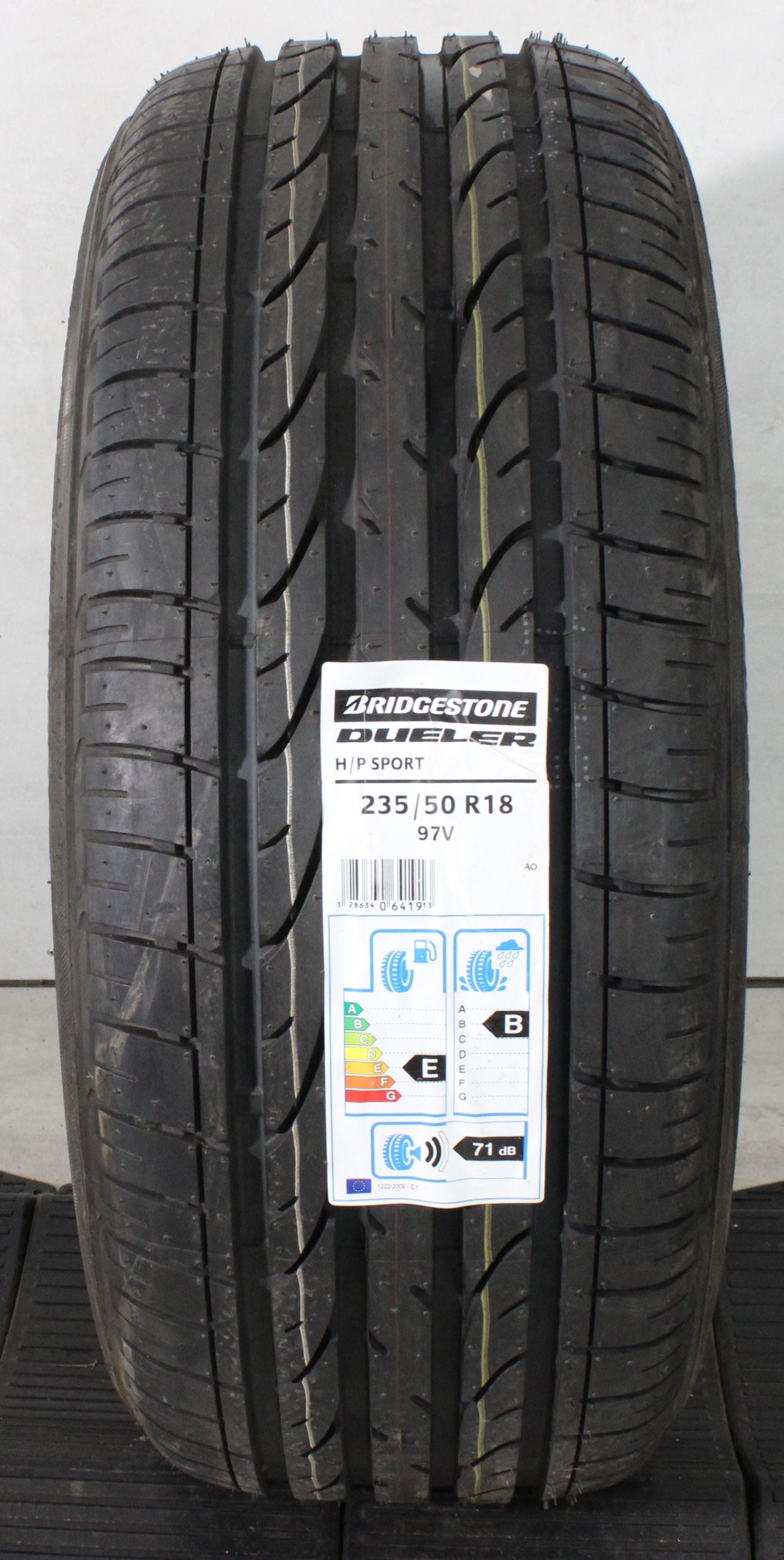 1 x 235/50R18 97V Sommerreifen Bridgestone Dueler H/P Sport AO 2020