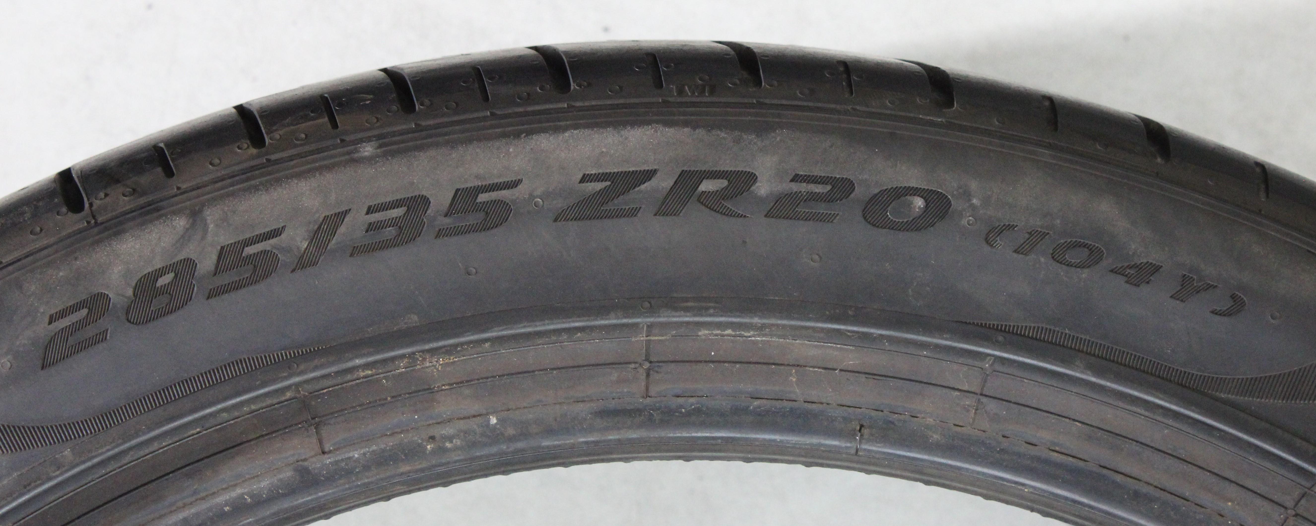 2 x 285/35R20 104Y Sommerreifen Pirelli Pzero PZ4 F03 4,5-5mm 2022 XL