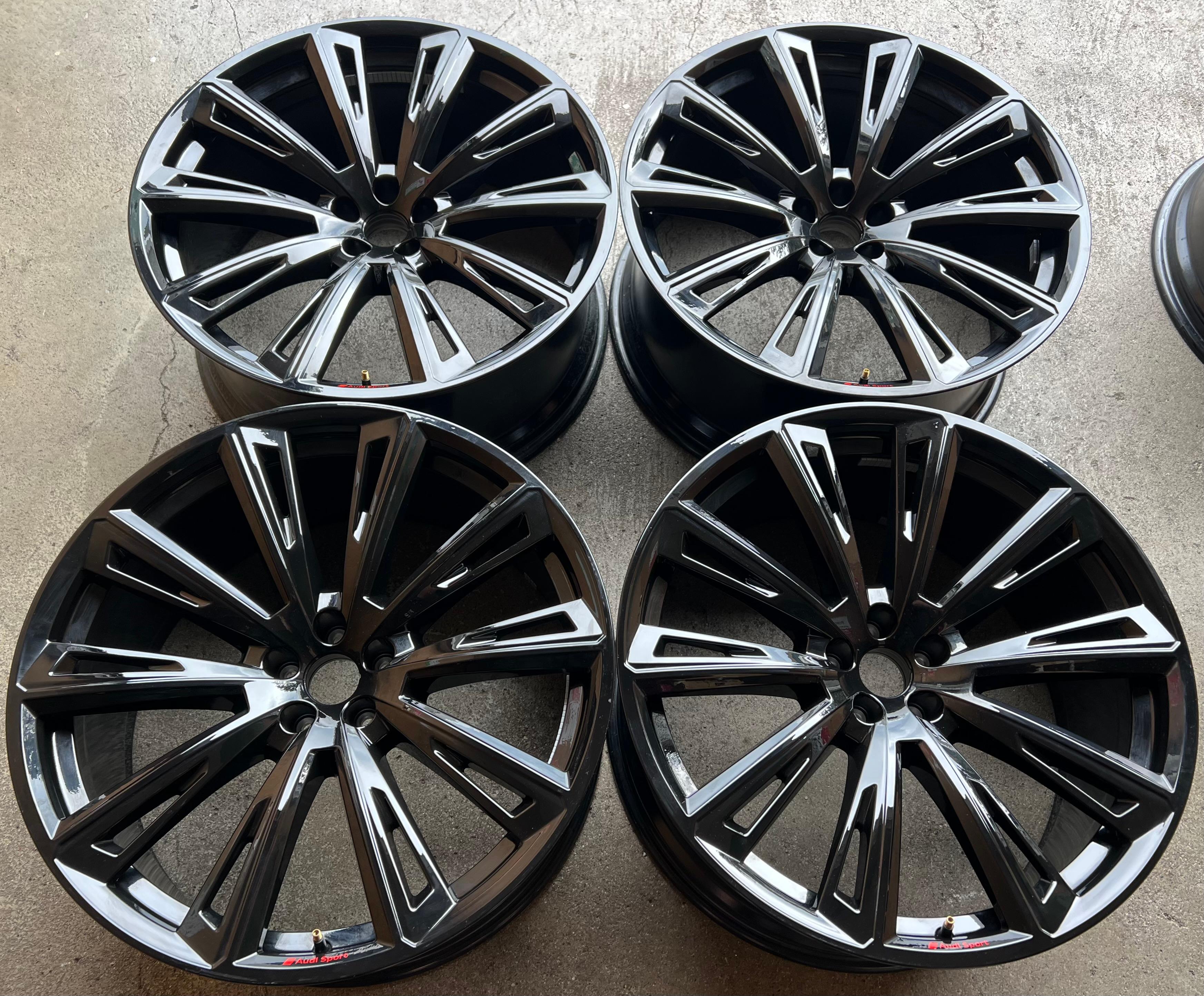 4 ORIGINAL 23" ALUFELGEN AUDI Q8 4M8601025R 10x23 ET15 FELGEN FREIHAUS