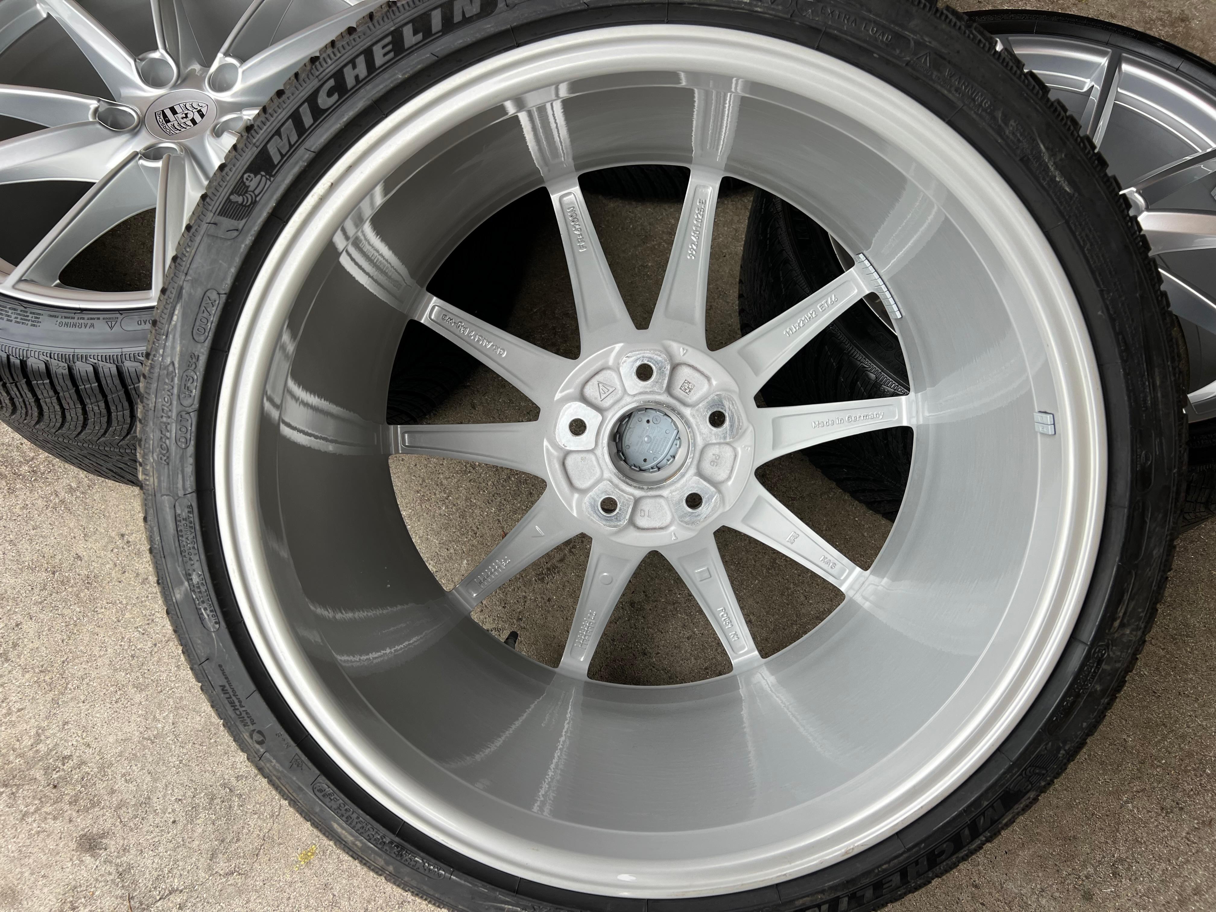 4 LLANTAS DE ALEACIÓN ORIGINALES DE INVIERNO DE 20" 21" PARA PORSCHE 911 992 992601025C 992601025D RDKS