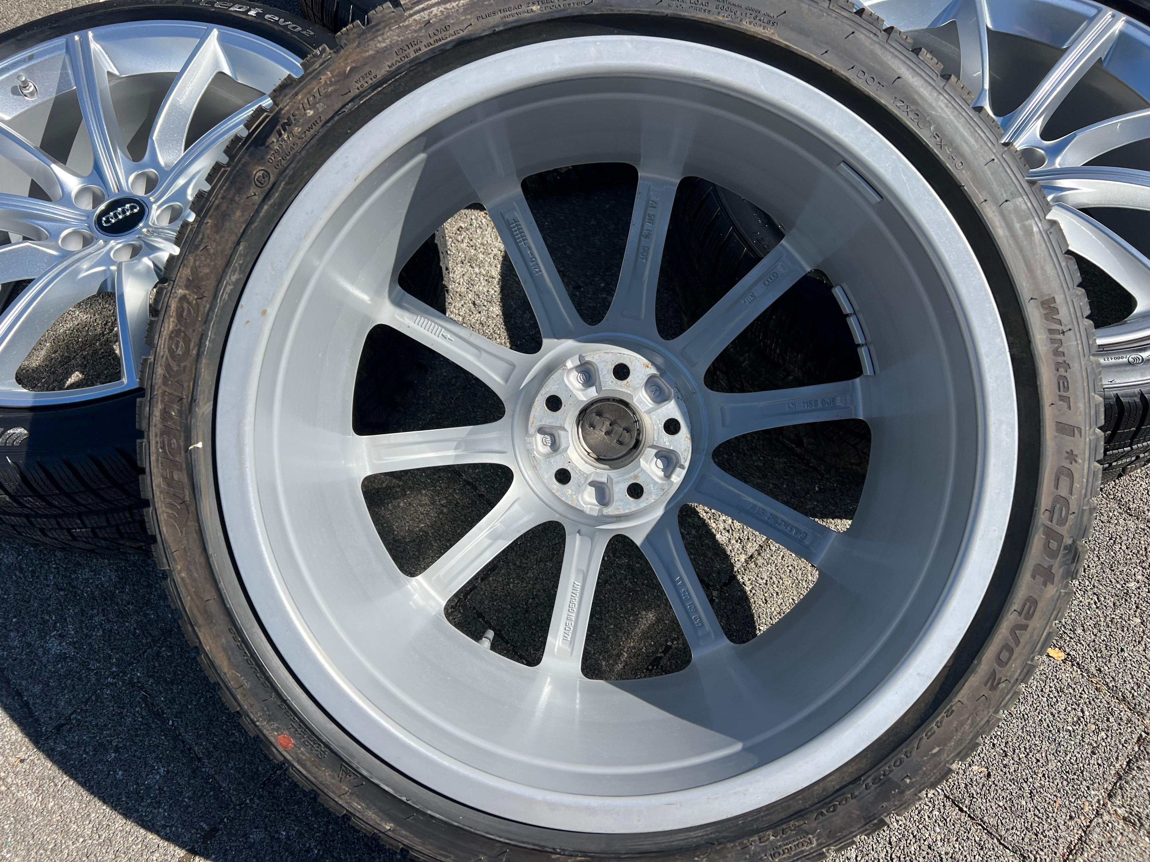 4 ORIGINAL 21" ALU WINTERRÄDER AUDI RS6 AVANT 4K C8 RS7 F2 4K 4K0601025AA FREIHAUS