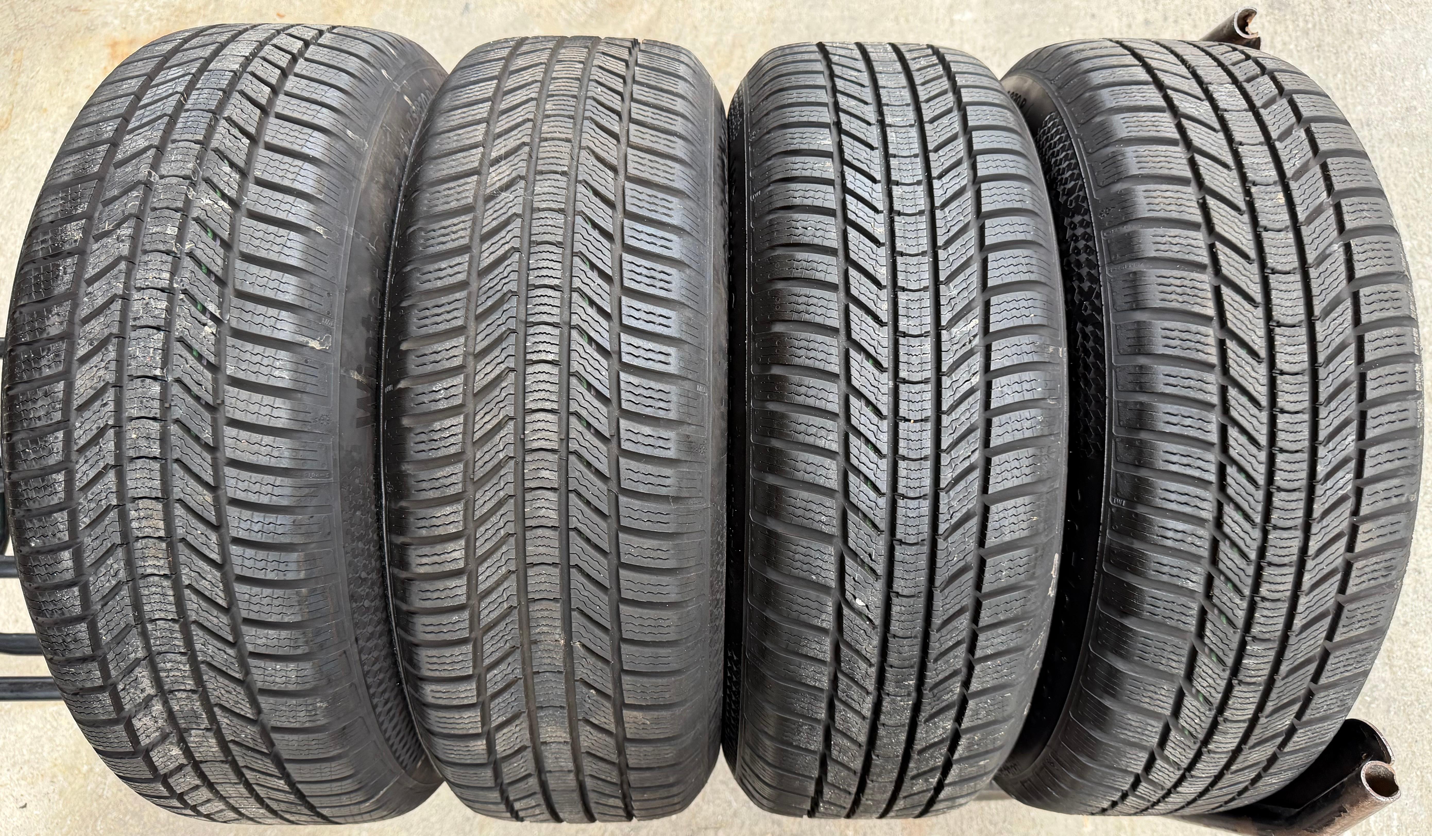 4 Original Alu Winterräder Audi A4 8W B9 8W0601025A 205/60R16 92H Continental