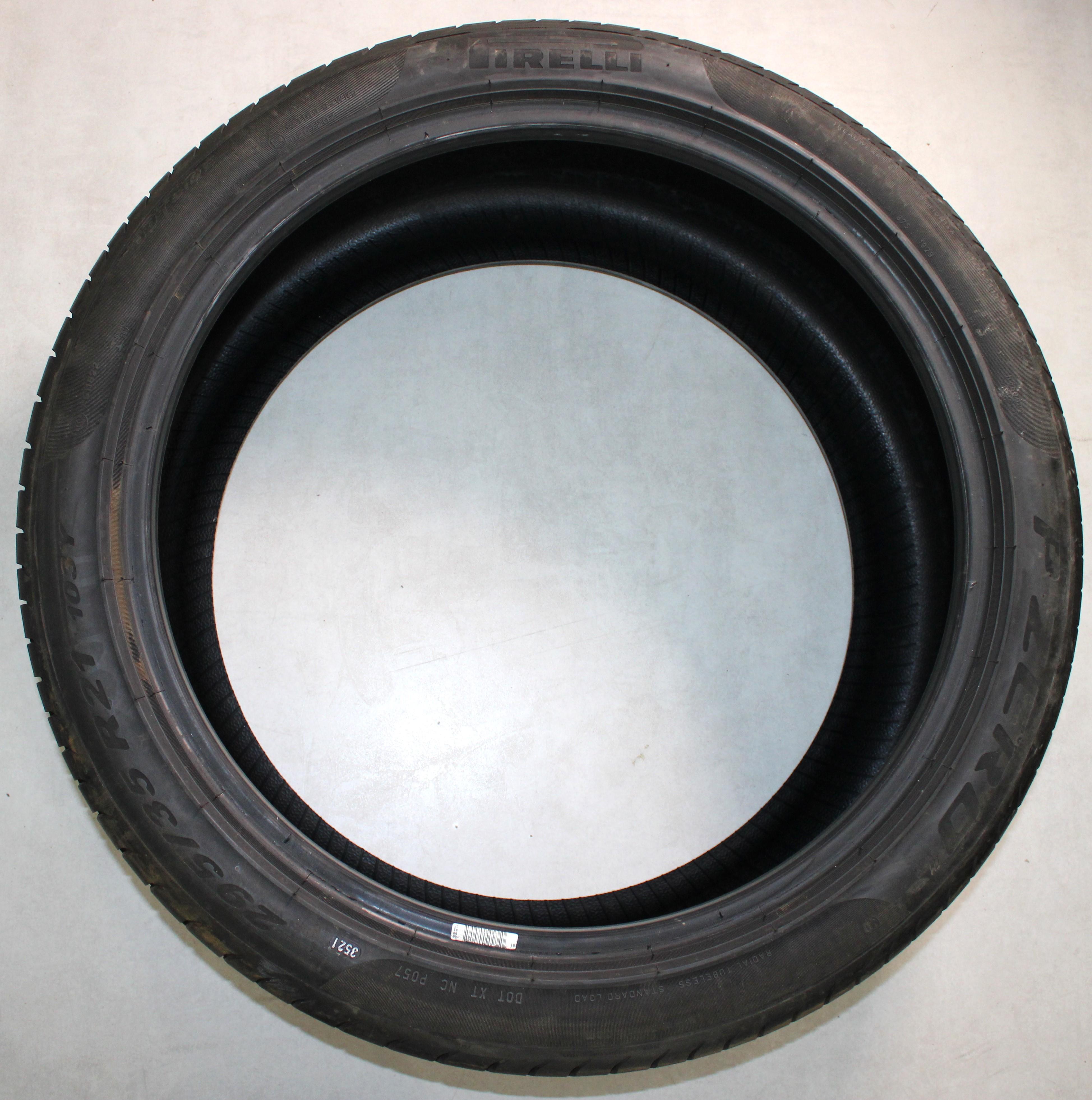 2 x 295/35R21 103Y Sommerreifen Pirelli Pzero N0 4mm 2021