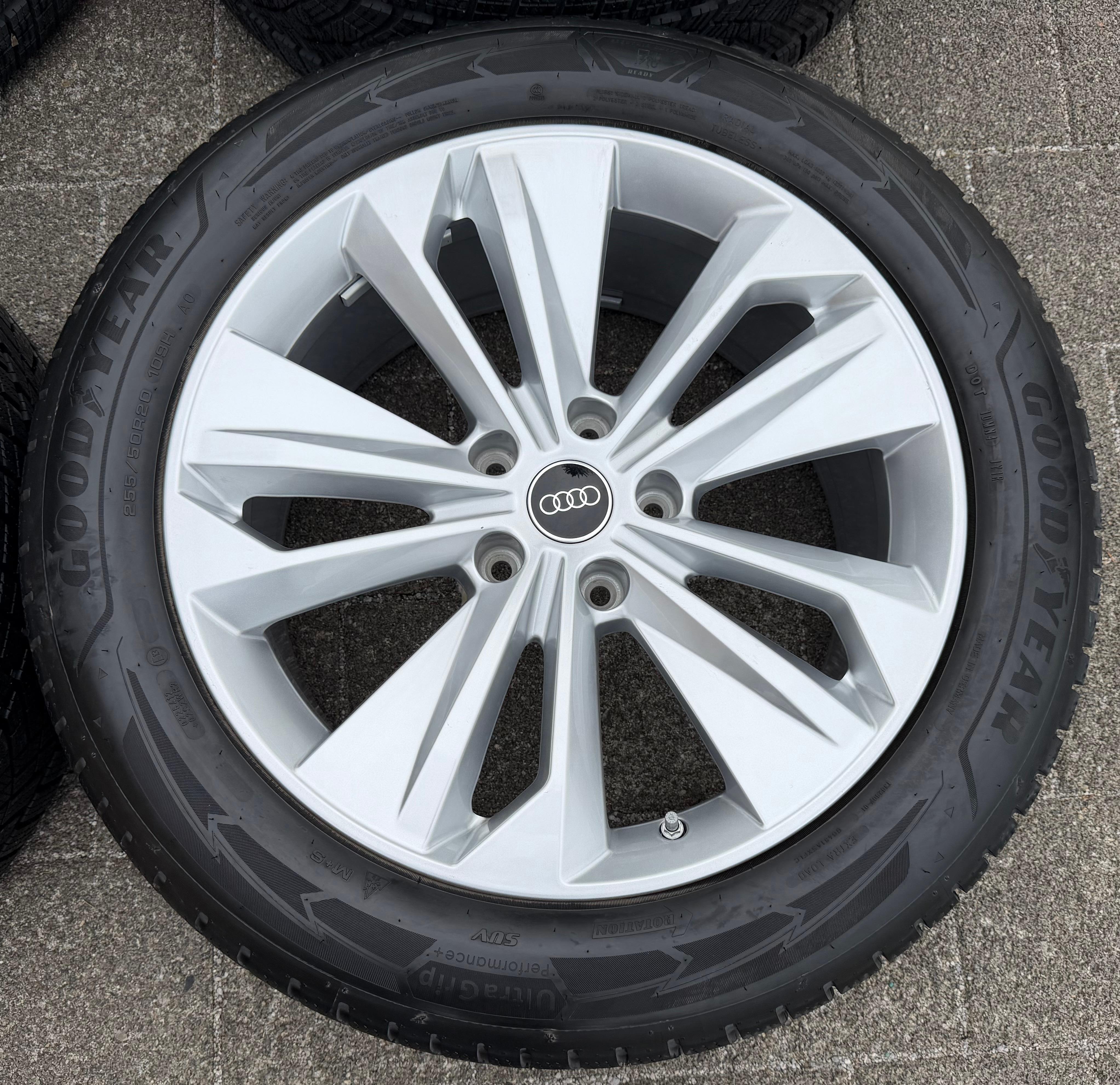4 ORIGINAL ALU 20" WINTERRÄDER AUDI Q6 SQ6 E-TRON GF 255/50R20 109V 285/45R20 112V