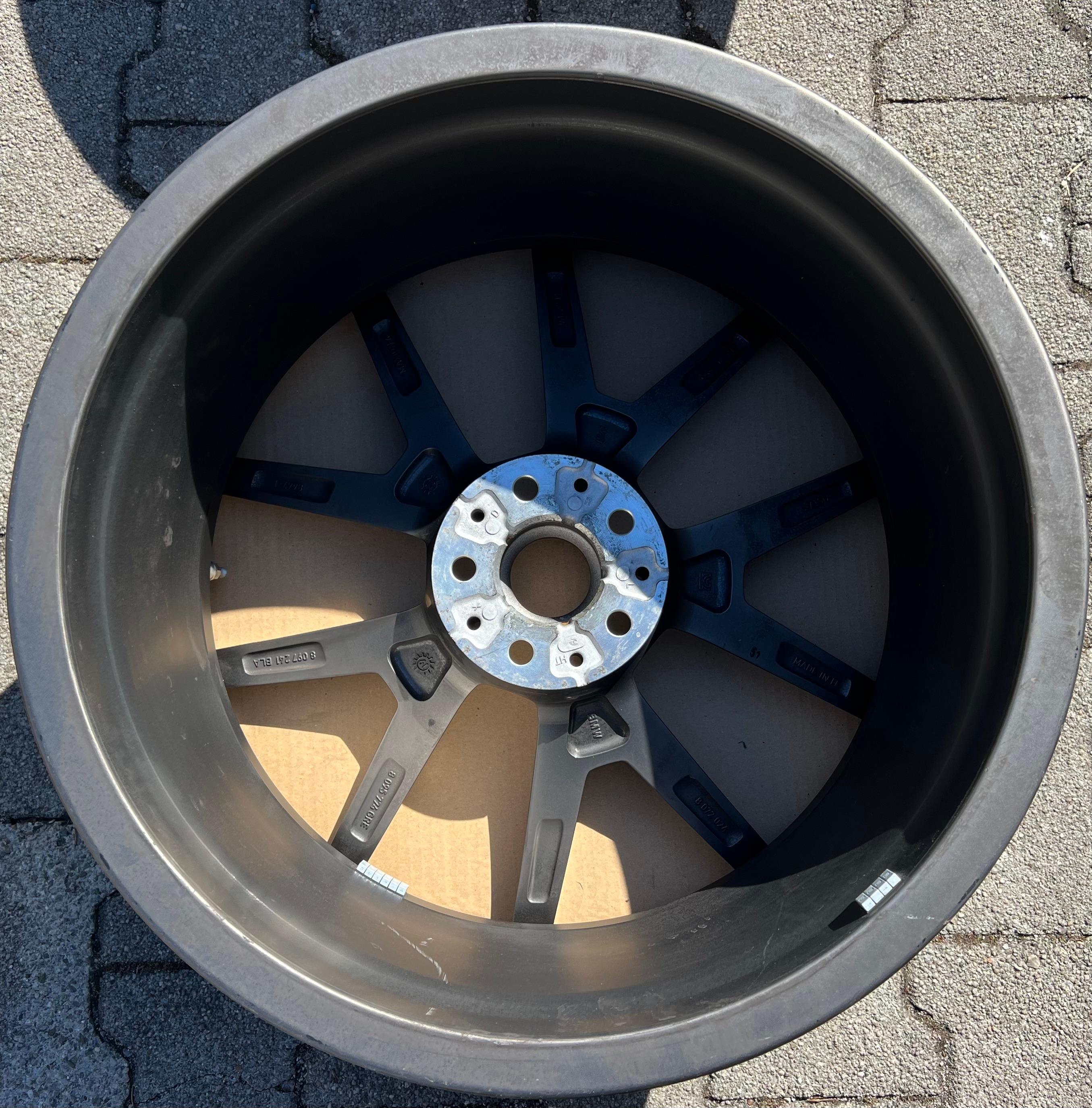 1 X ORIGINAL 20" ALUFELGE BMW 8ER REIHE G14 G15 G16 STYLING 728M RDKS 8095774
