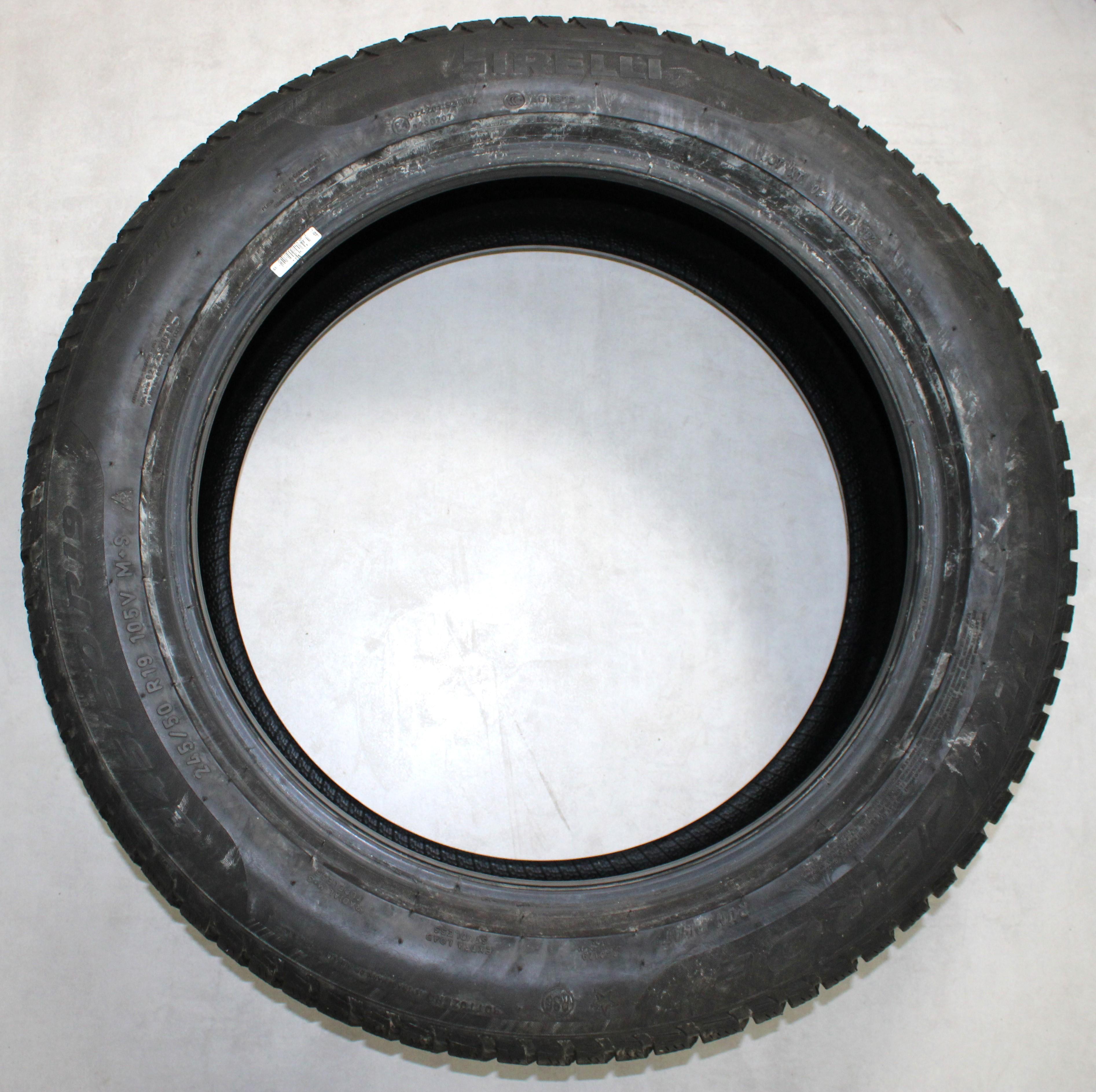 2 x 245/50R19 105V neumáticos de invierno Pirelli Sottozero 3 Runflat 1x6.5-7mm/1x7.5-8mm 2018/2021 *