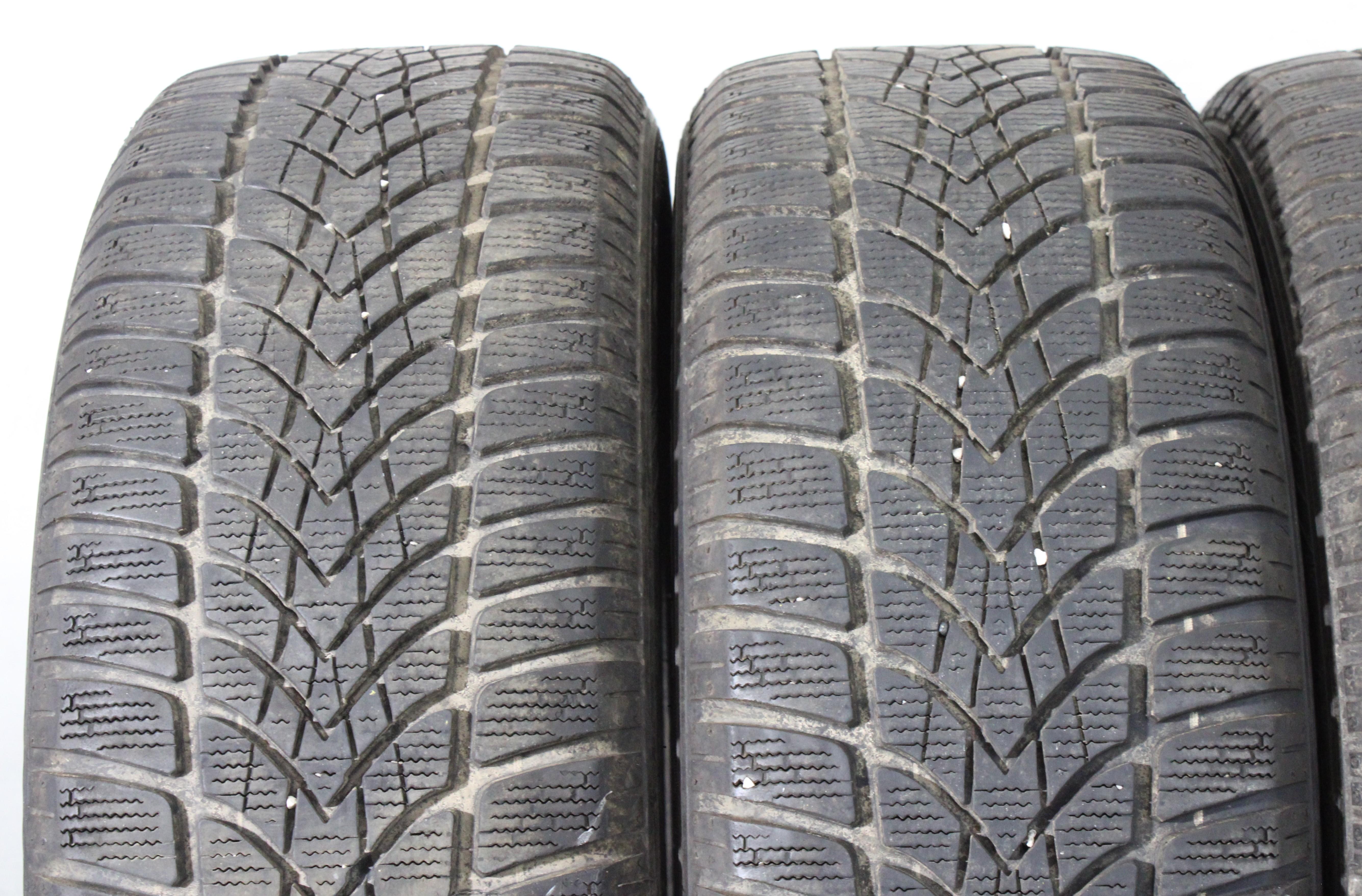 4 x 205/55R16 91H pneumatici invernali Dunlop SP Winter Sport 4D 5-5,5mm 3x2019/1x2020