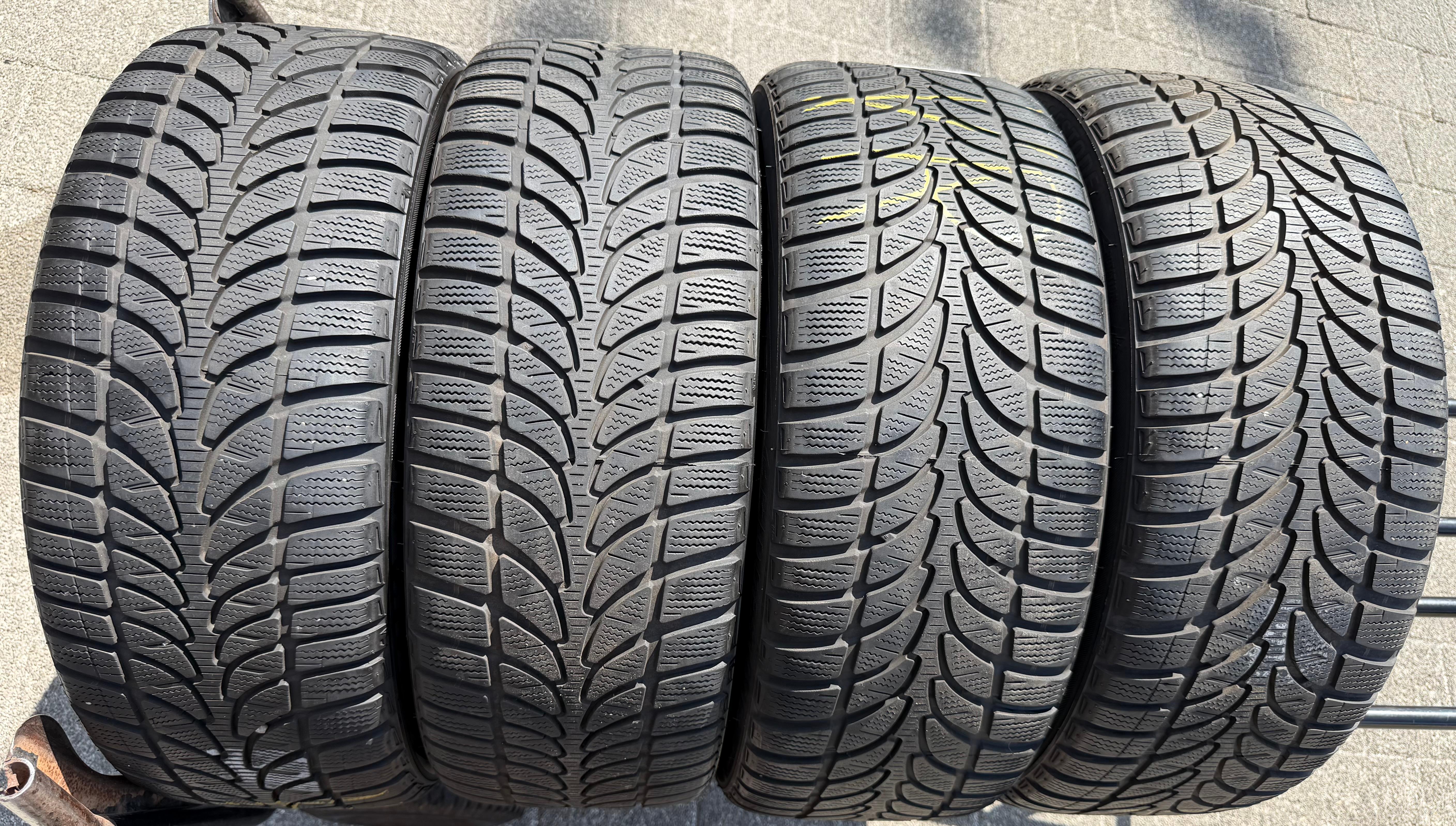 4 ruedas de invierno de aluminio originales de 18" para Audi A4 S4 8W 8W0601025ED 225/45R18 95H Bridgestone