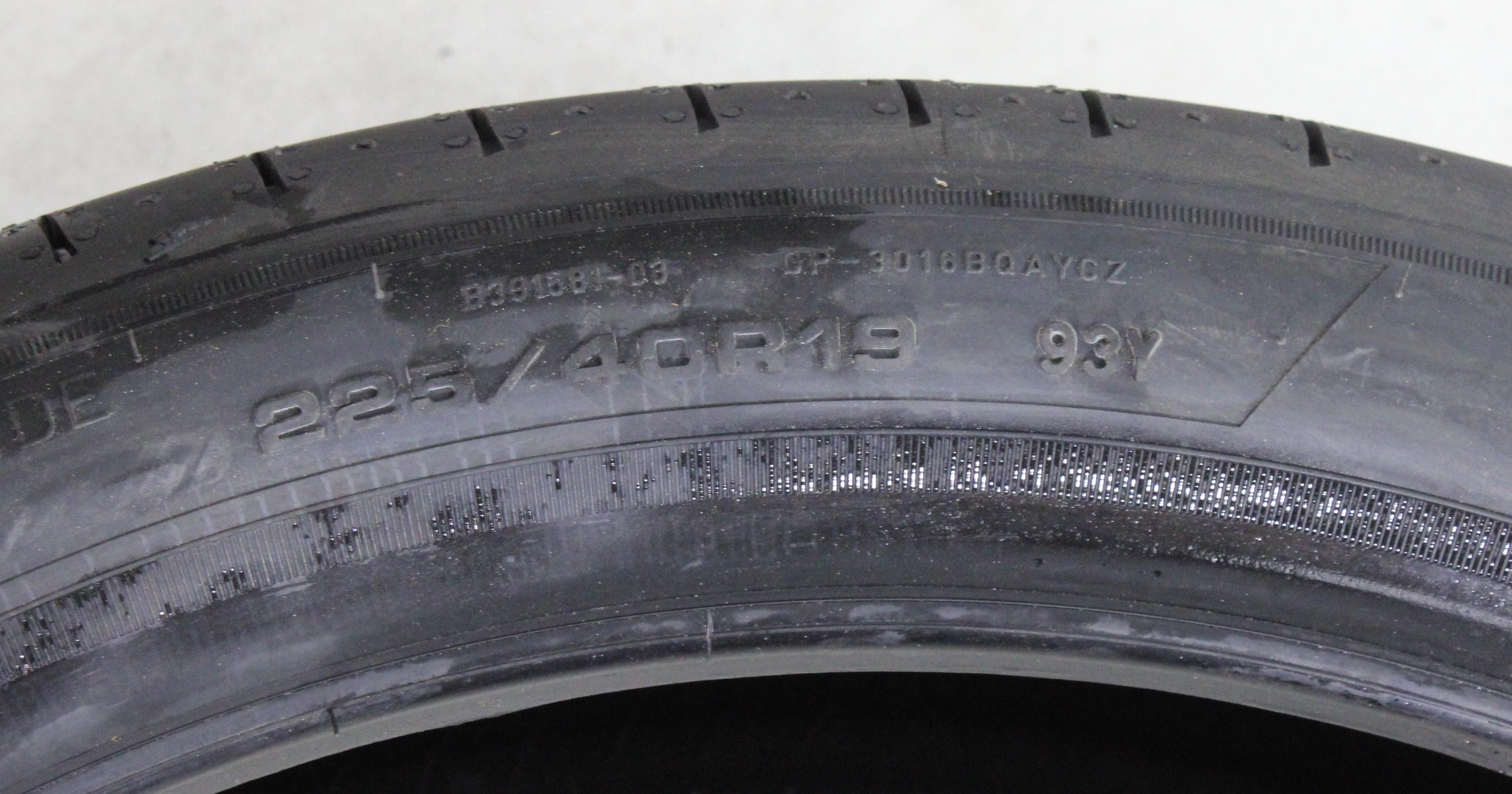 4 x 225/40R19 93Y Sommerreifen Goodyear Eagle F1 Asymmetric 6* Volles Profil 2023 XL