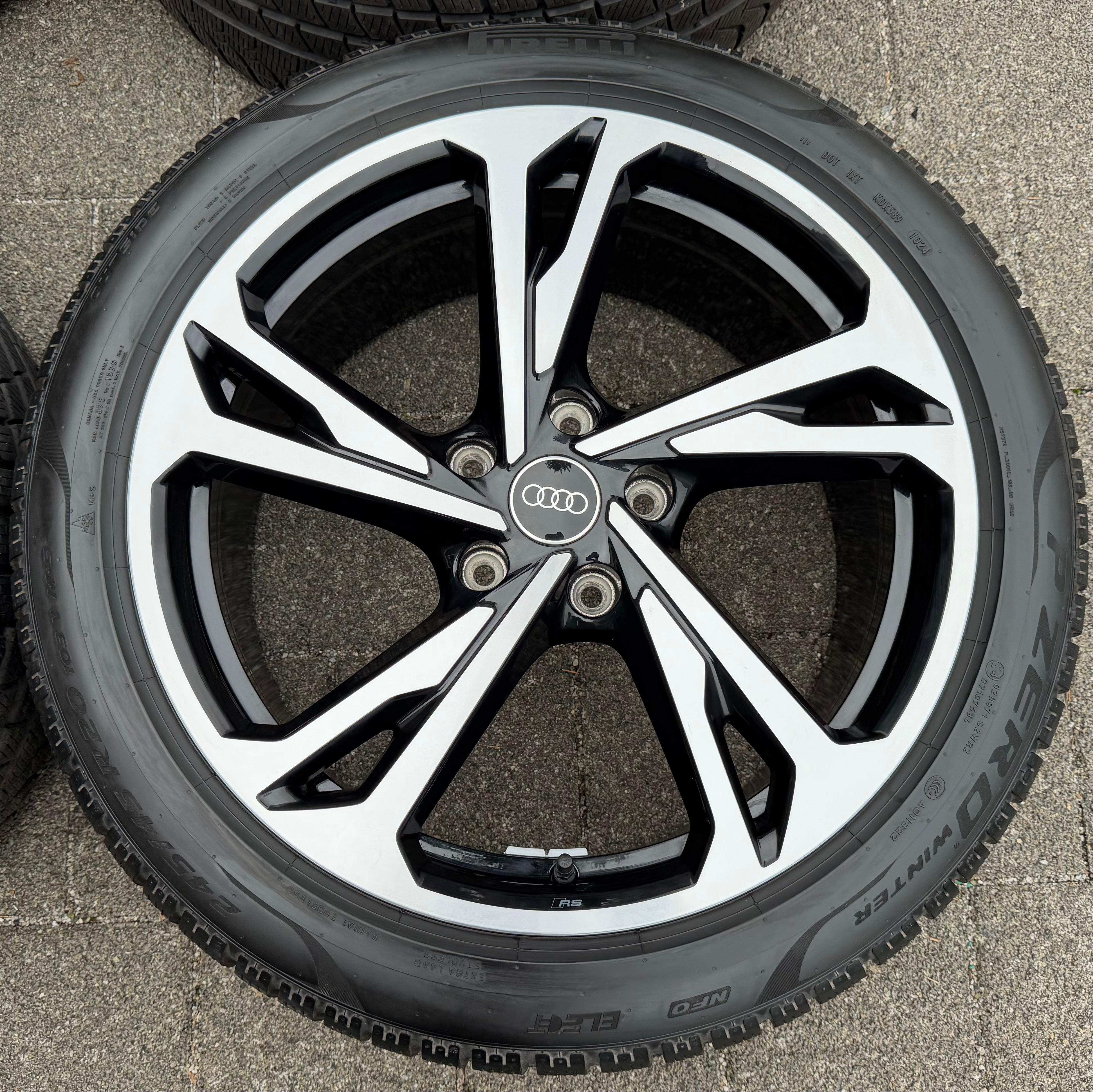 4 ORIGINAL 20" ALU WINTERRÄDER AUDI ETRON E-TRON GT 4J3601025AM 4J3601025AL