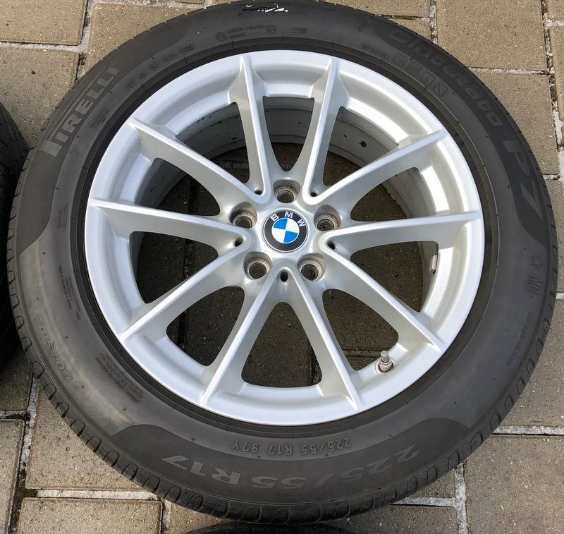 4 LLANTAS DE ALUMINIO ORIGINALES 17" BMW SERIE 5 G30 G31 SERIE 6 G32 RDKS STYLING 618 6868217