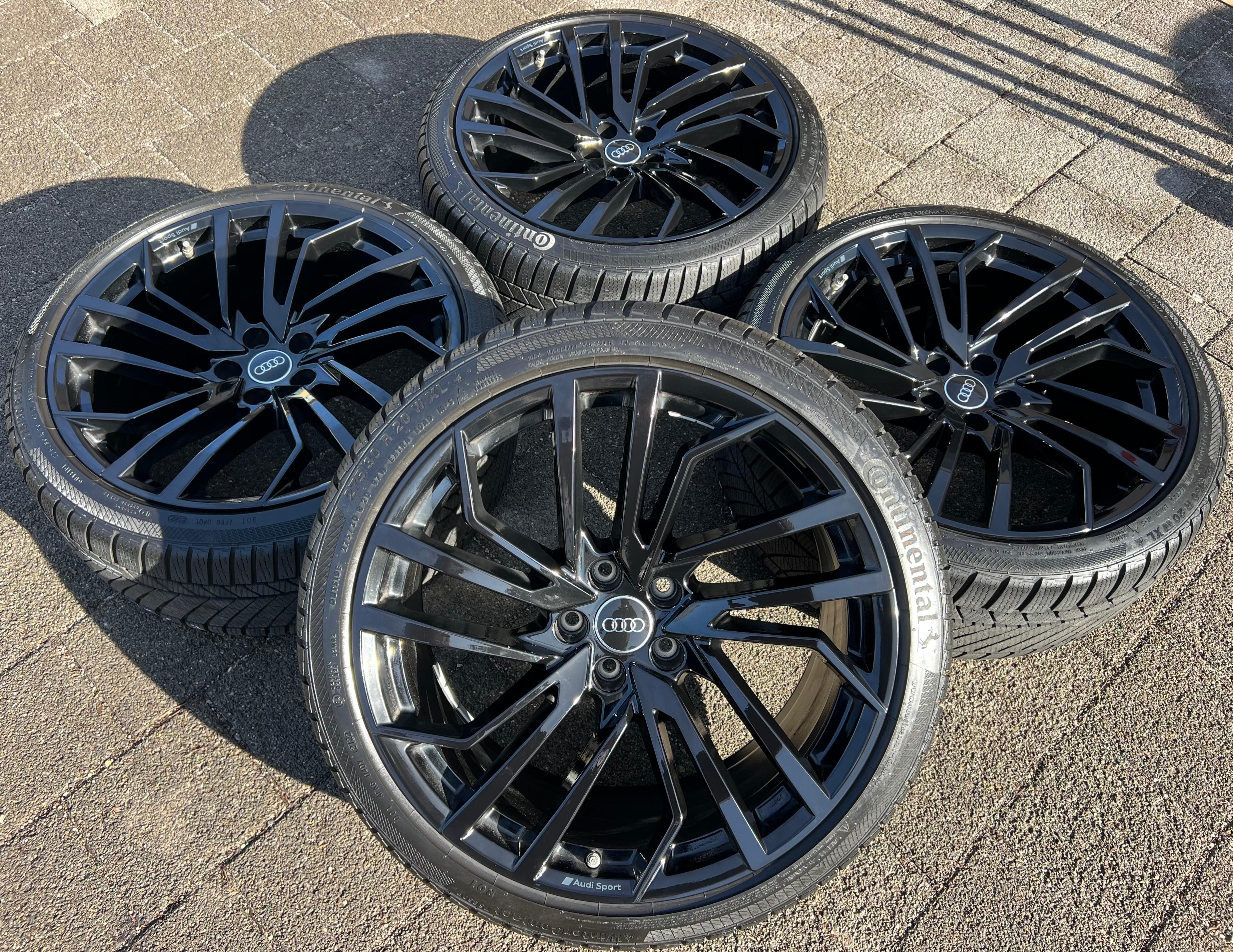 4 RUEDAS DE INVIERNO DE ALUMINIO ORIGINALES DE 20" PARA AUDI RS4 RS5 8W 275/30R20 97W 8W0601025FE CON ENTREGA GRATUITA