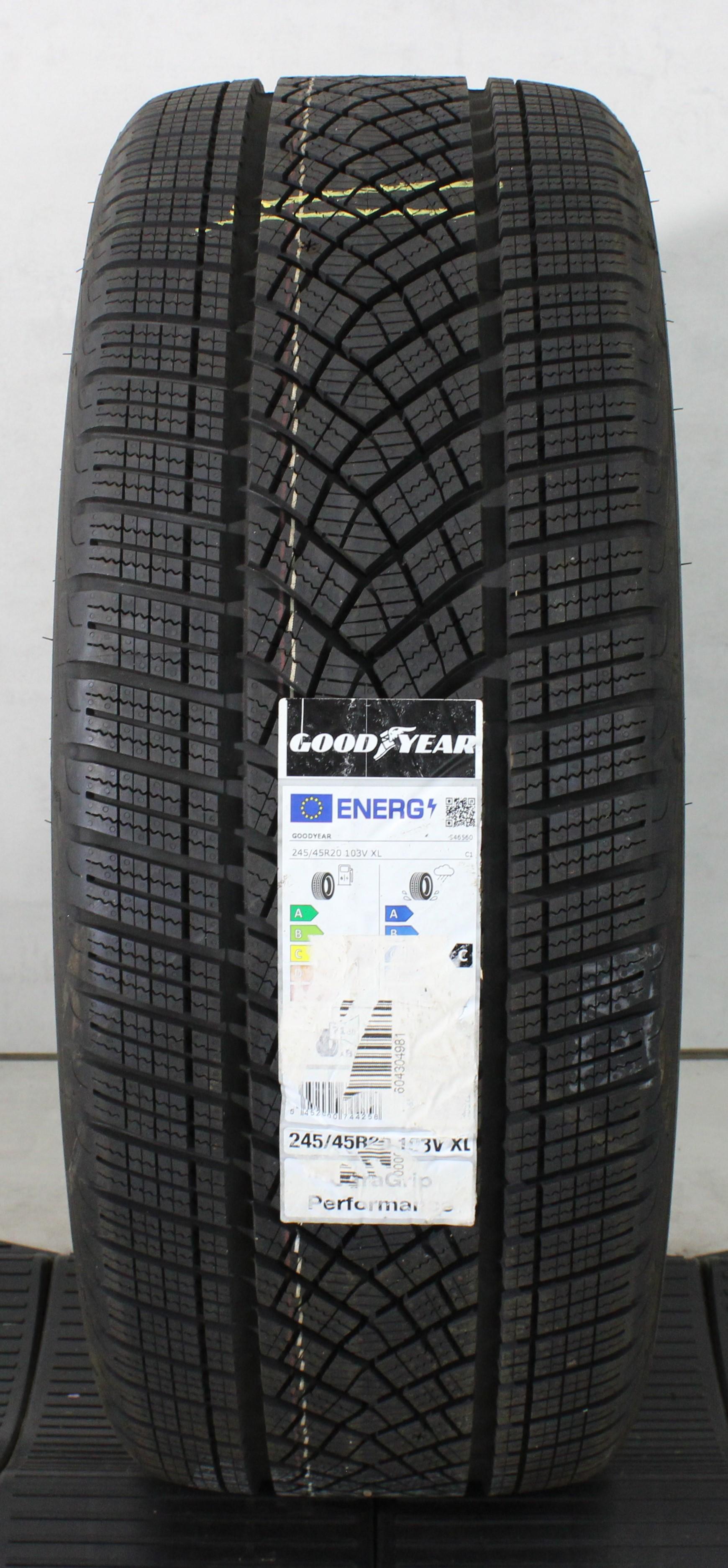 1 x 245/45R20 103V Winterreifen Goodyear Ultra Grip Performance GEN-1 NFO 2023